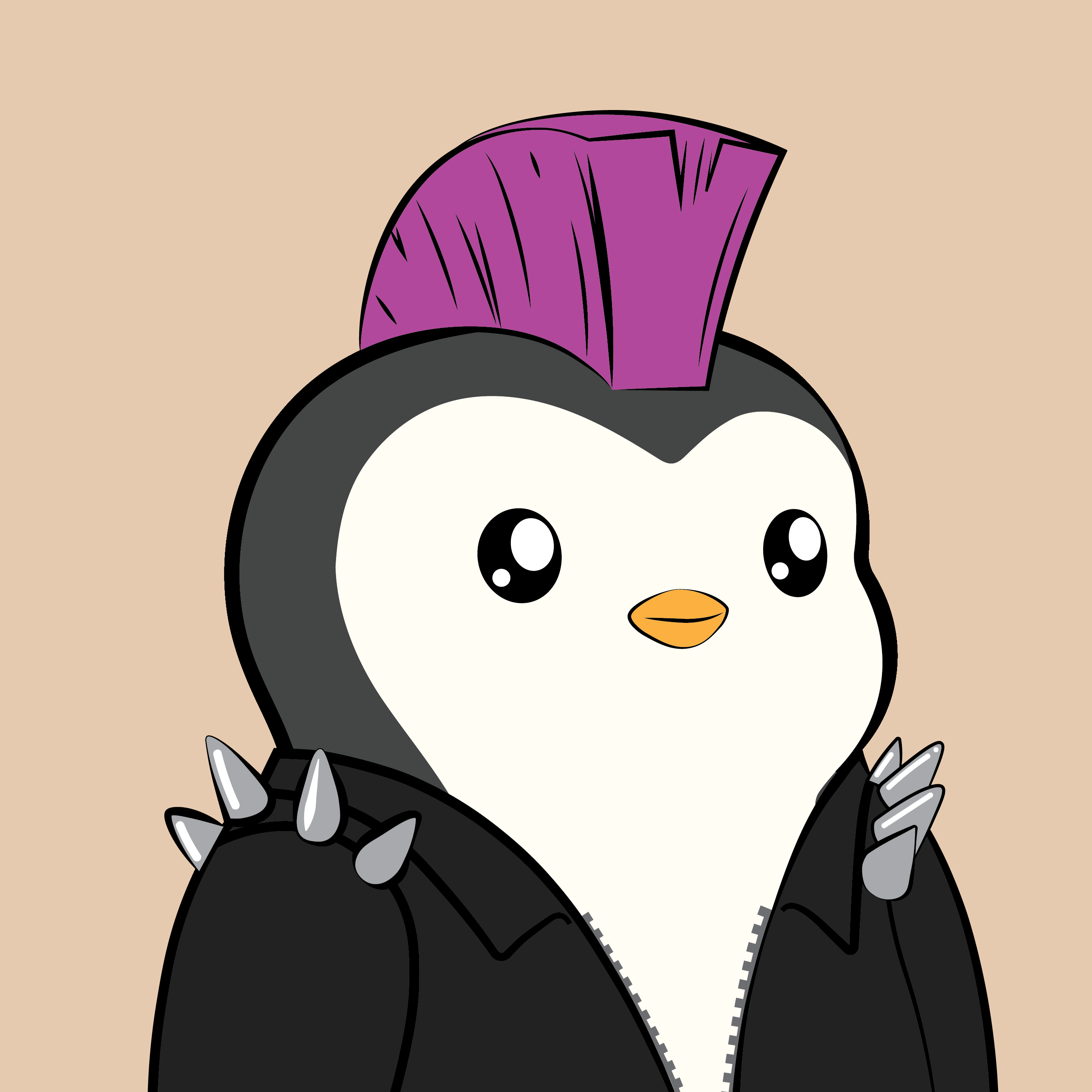 Pudgy Penguins - Pudgy Penguins - Pudgy Penguin #4144 - NFT # 4144