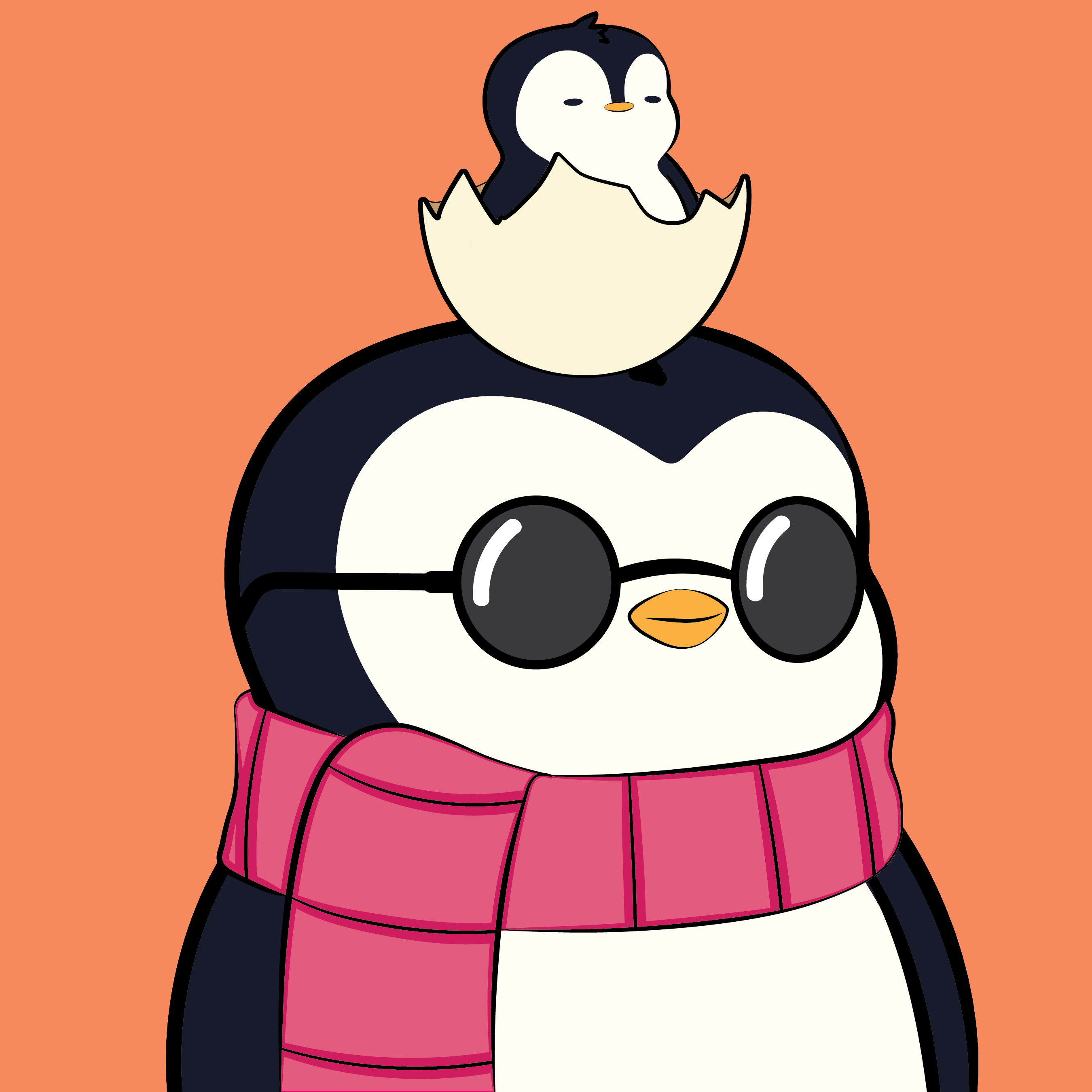 Pudgy Penguins - Pudgy Penguins - Pudgy Penguin #4154 - NFT # 4154