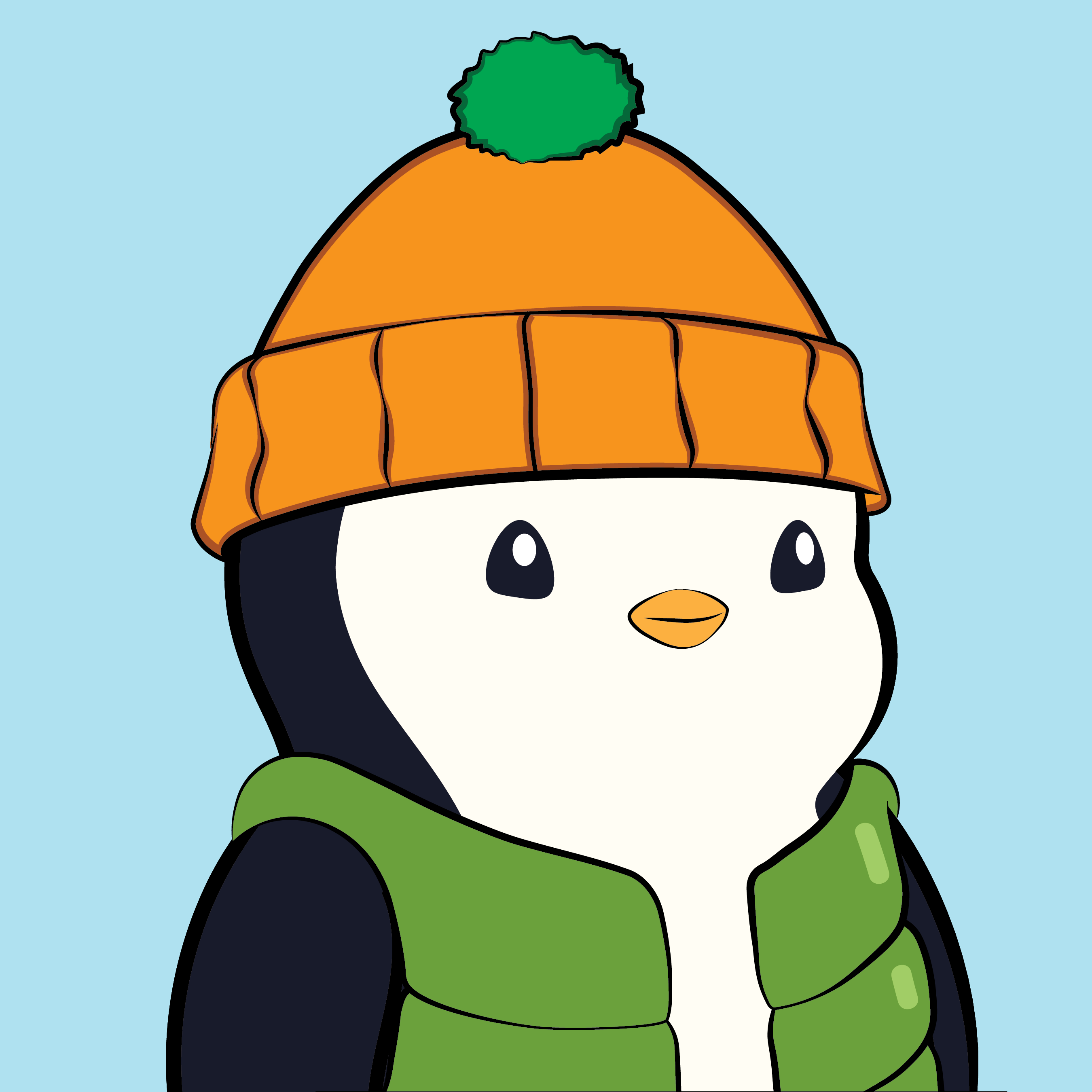 Pudgy Penguins - Pudgy Penguins - Pudgy Penguin #4155 - NFT # 4155