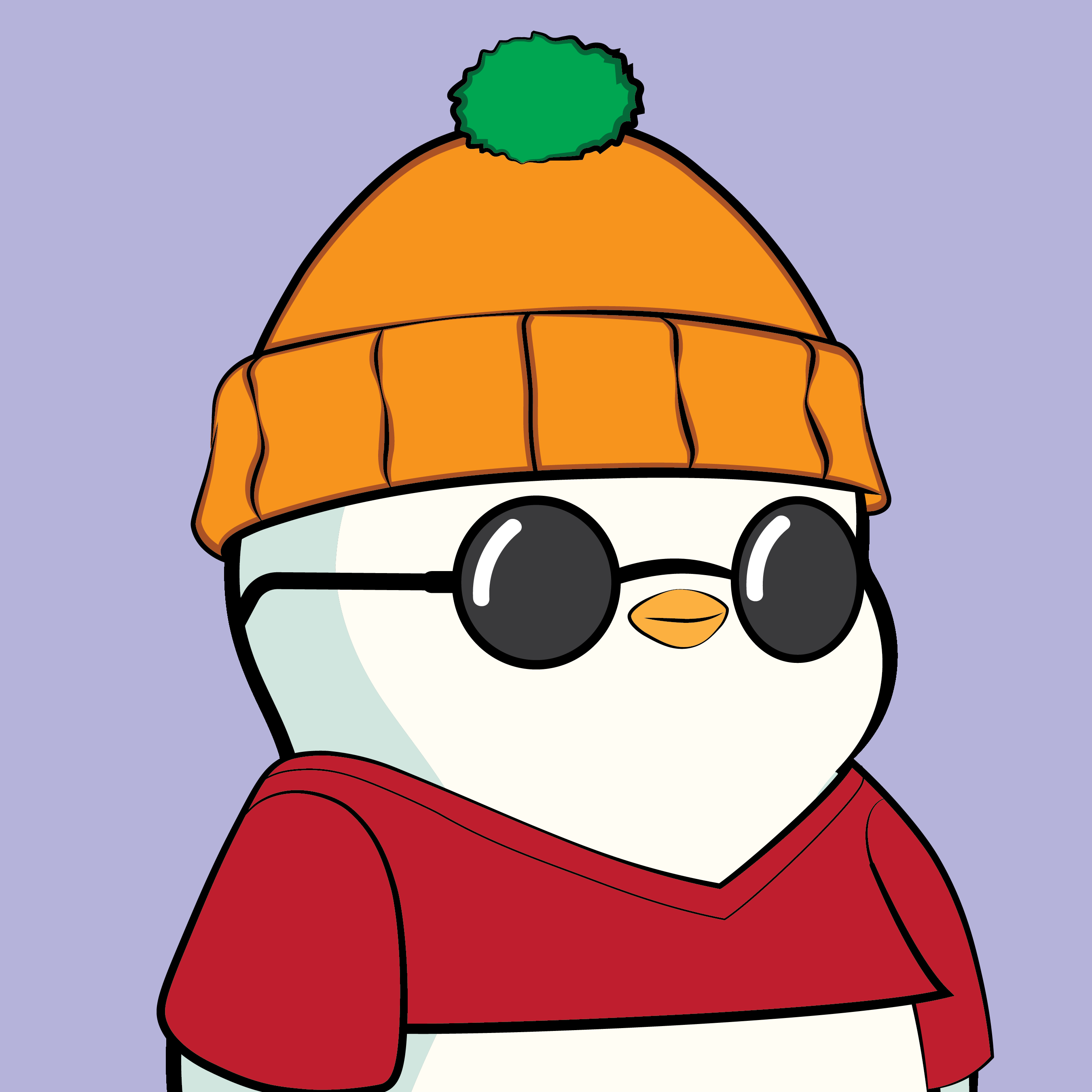 Pudgy Penguins - Pudgy Penguins - Pudgy Penguin #4166 - NFT # 4166