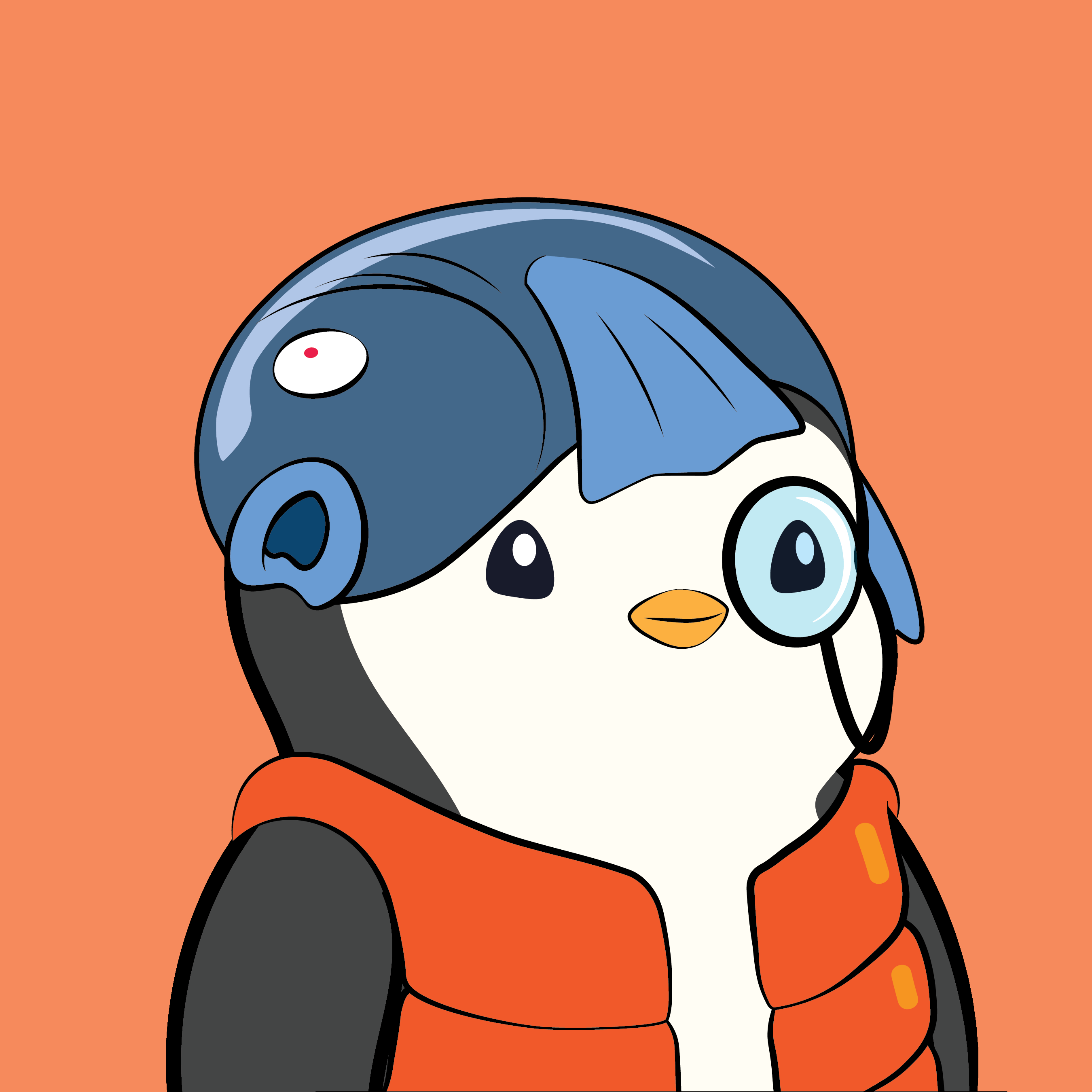 Pudgy Penguins - Pudgy Penguins - Pudgy Penguin #418 - NFT # 418