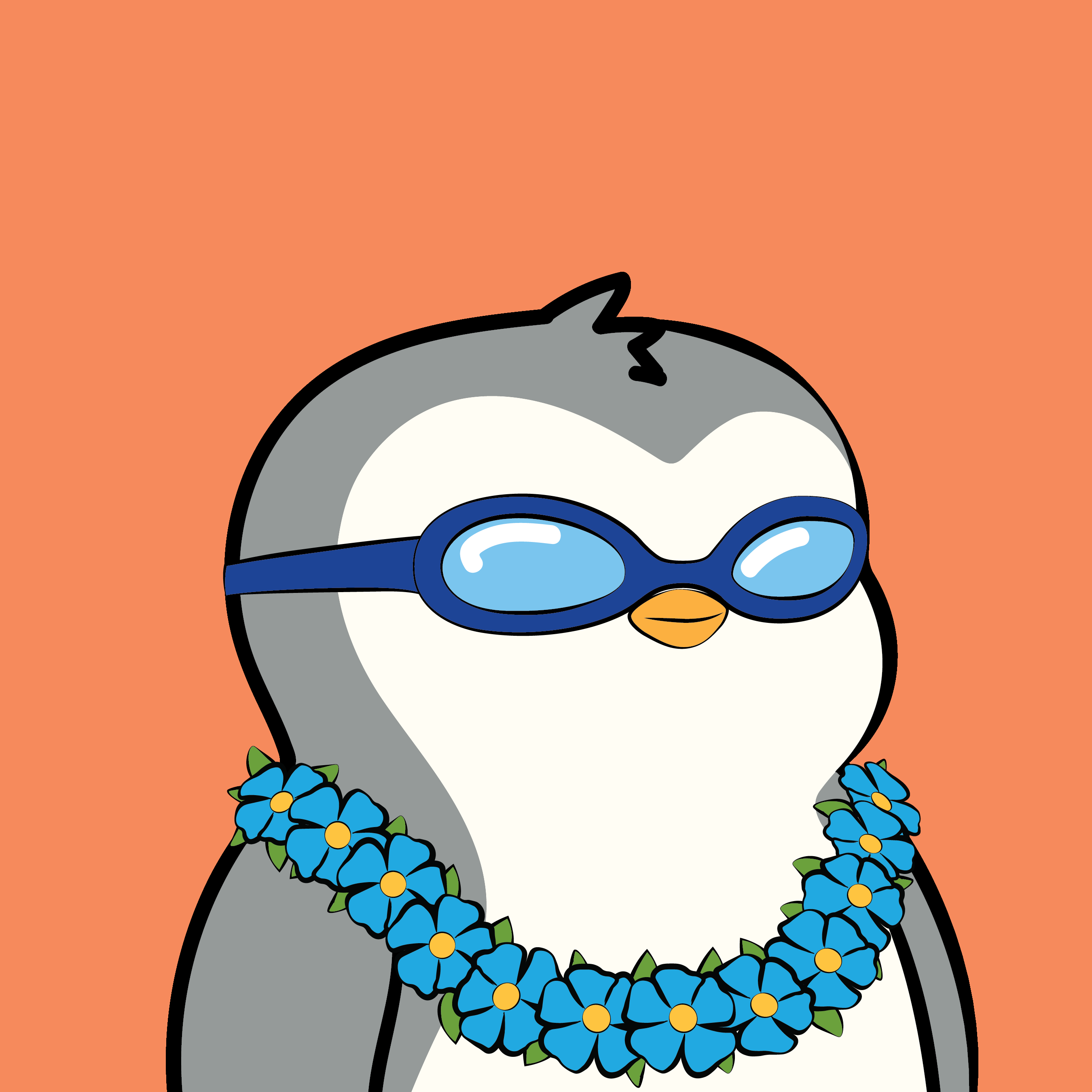 Pudgy Penguins - Pudgy Penguins - Pudgy Penguin #4444 - NFT # 4444