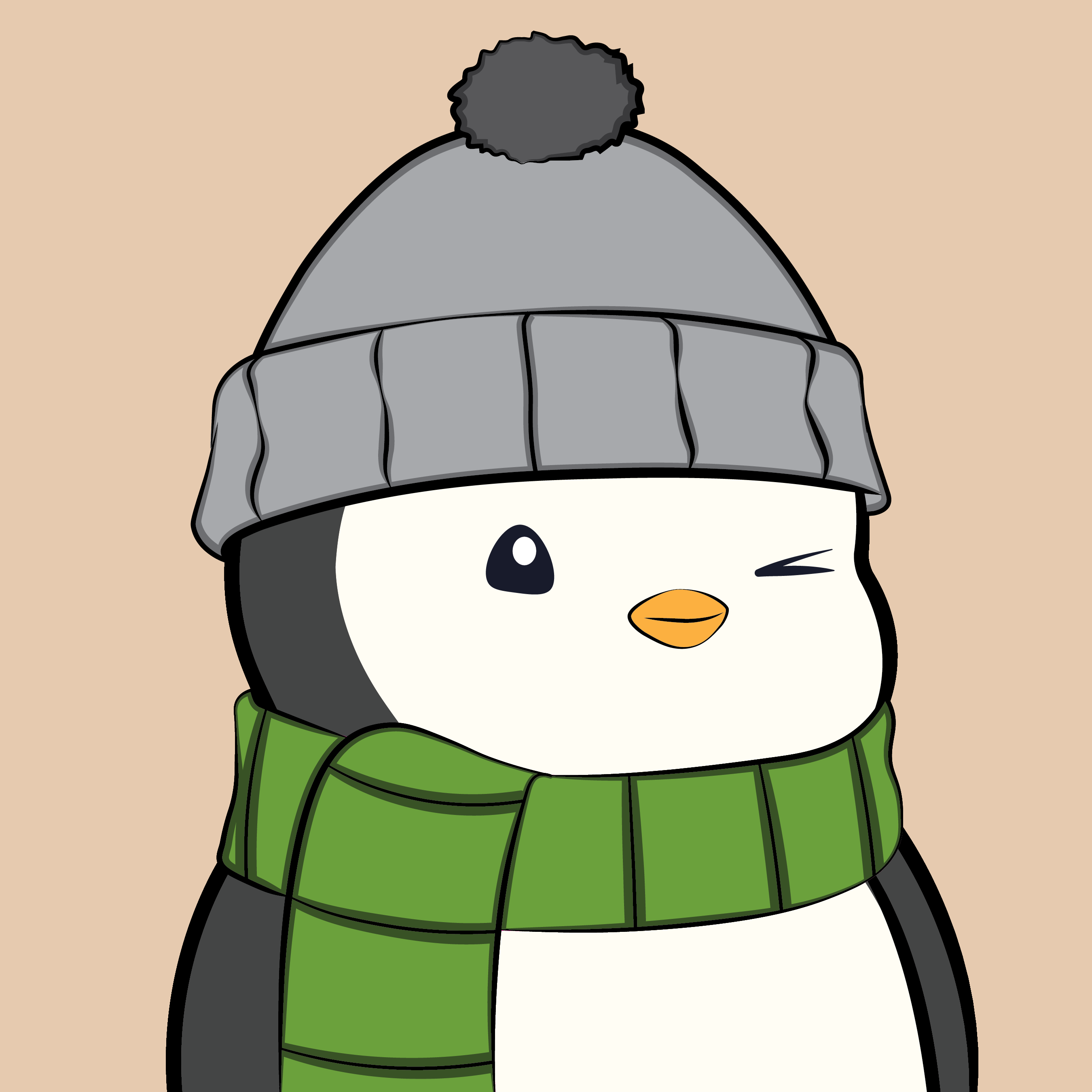 Pudgy Penguins - Pudgy Penguins - Pudgy Penguin #4448 - NFT # 4448