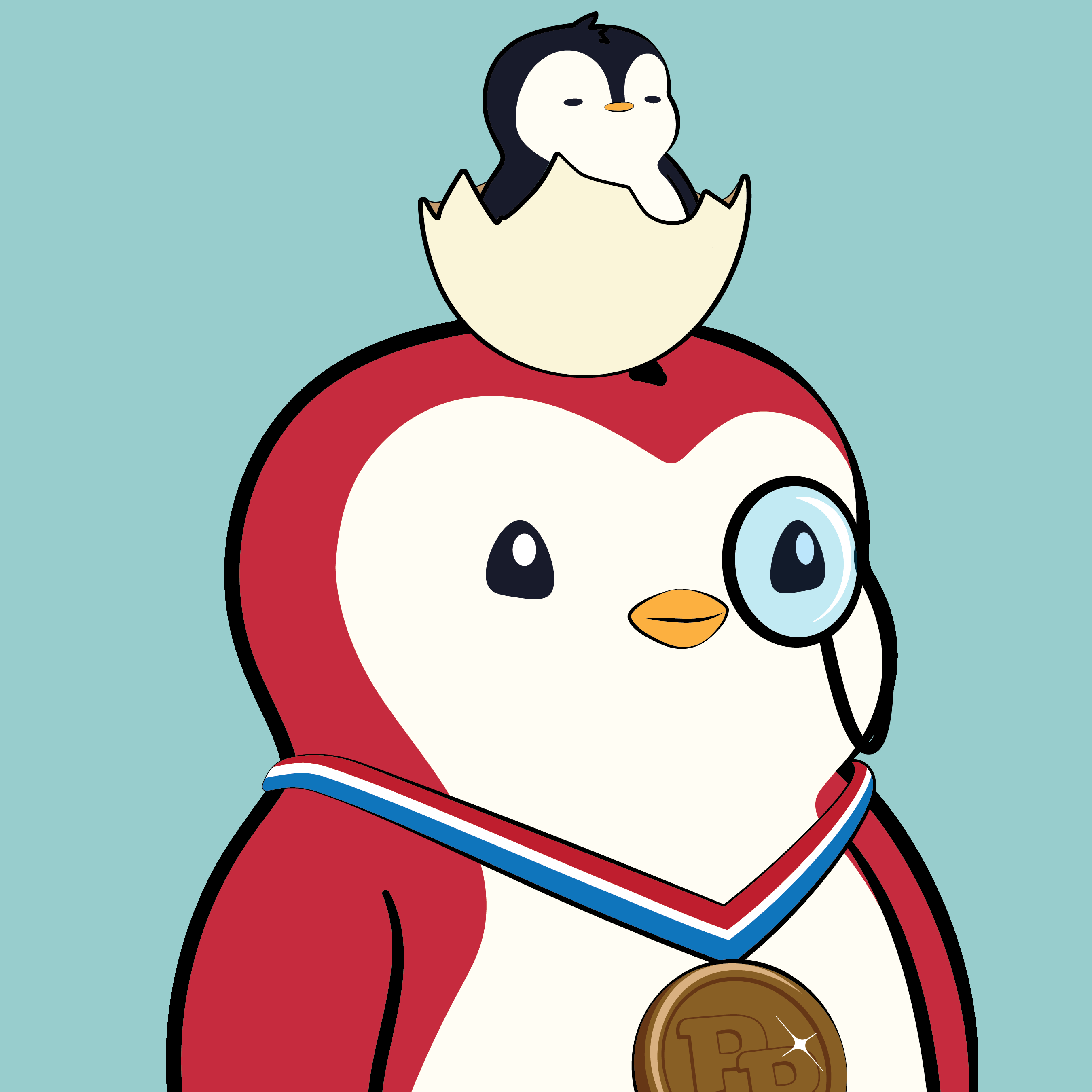 Pudgy Penguins - Pudgy Penguins - Pudgy Penguin #4468 - NFT # 4468