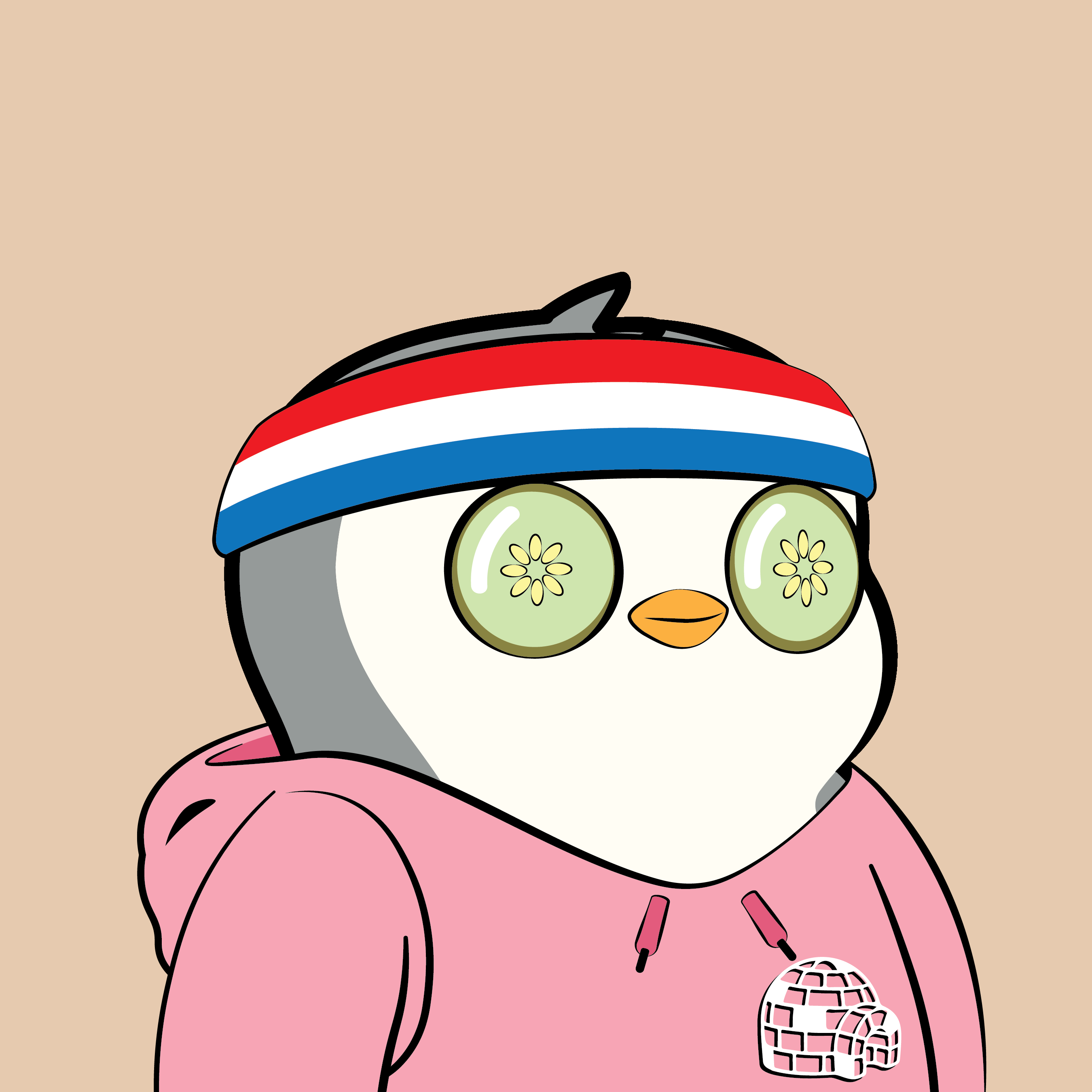 Pudgy Penguins - Pudgy Penguins - Pudgy Penguin #4483 - NFT # 4483