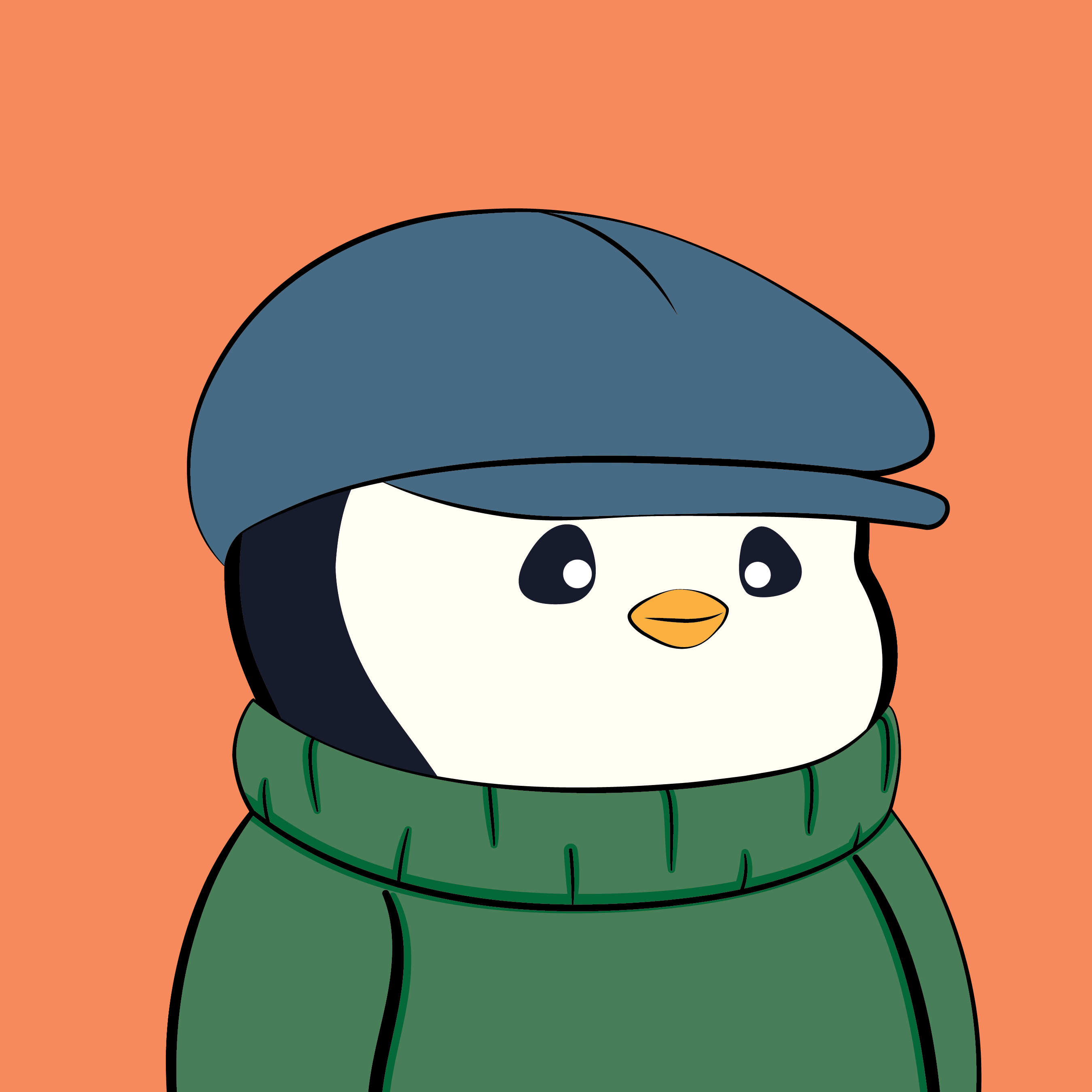 Pudgy Penguins - Pudgy Penguins - Pudgy Penguin #4536 - NFT # 4536