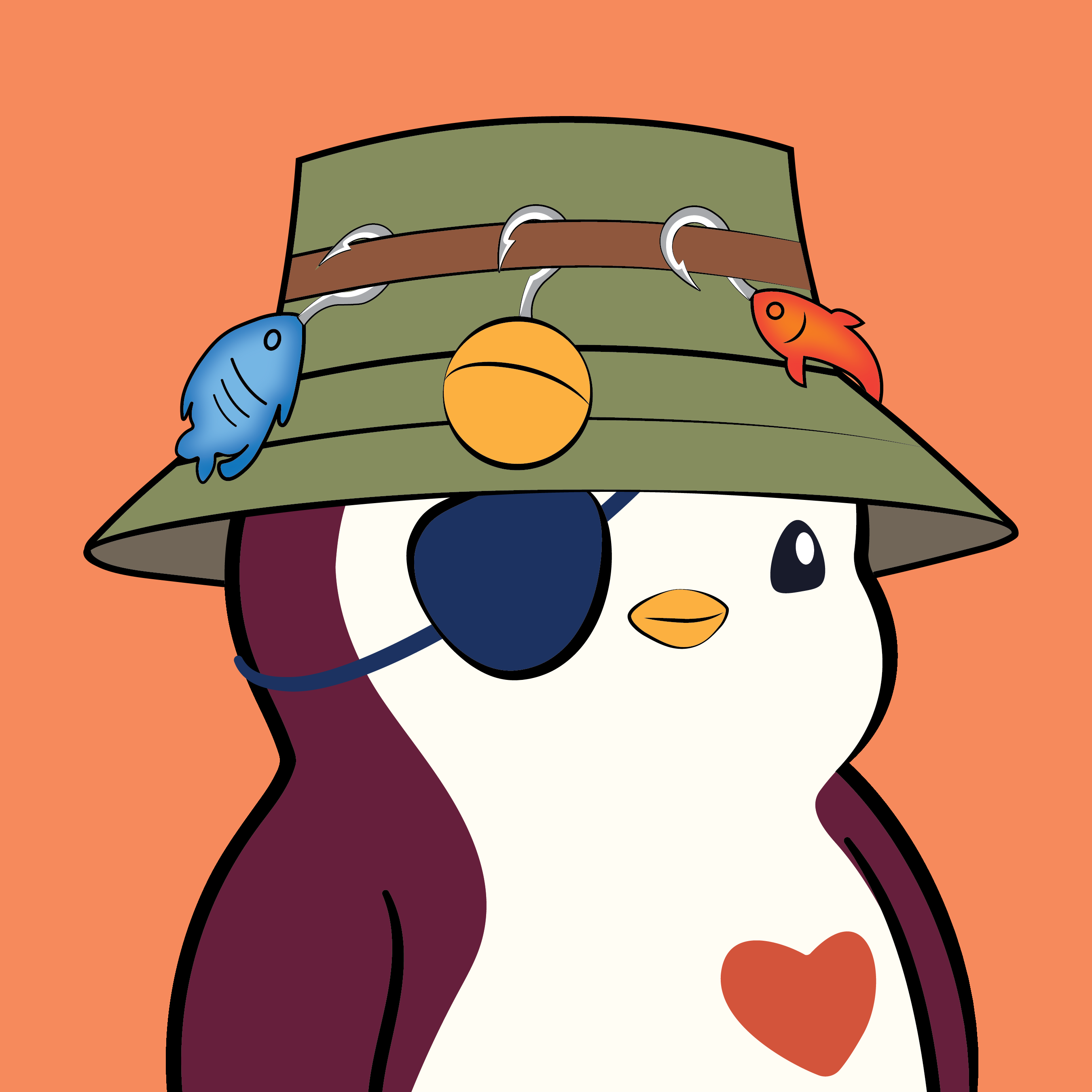 Pudgy Penguins - Pudgy Penguins - Pudgy Penguin #4629 - NFT # 4629