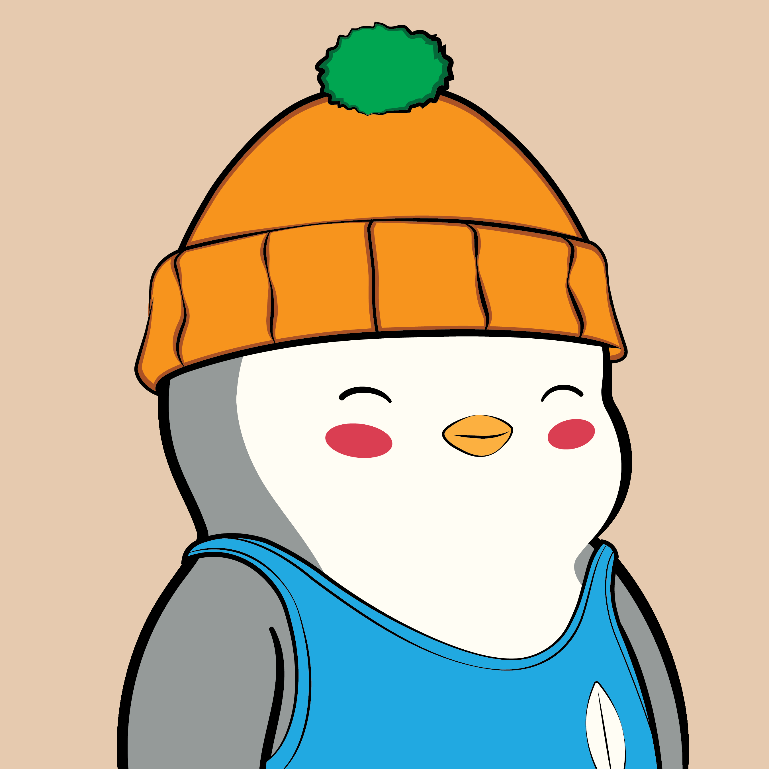 Pudgy Penguins - Pudgy Penguins - Pudgy Penguin #4873 - NFT # 4873