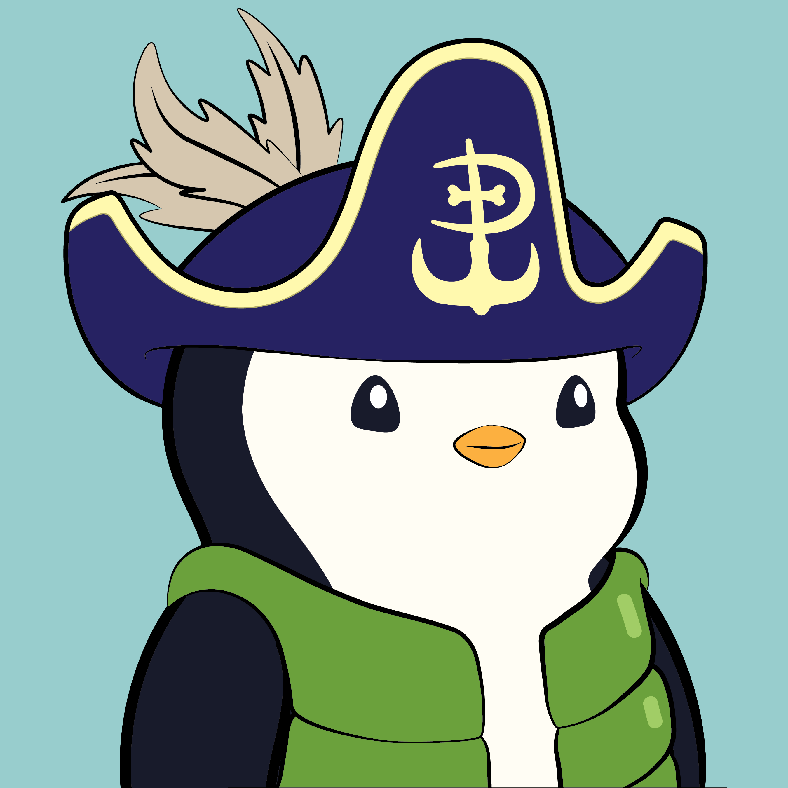 Pudgy Penguins - Pudgy Penguins - Pudgy Penguin #4885 - NFT # 4885