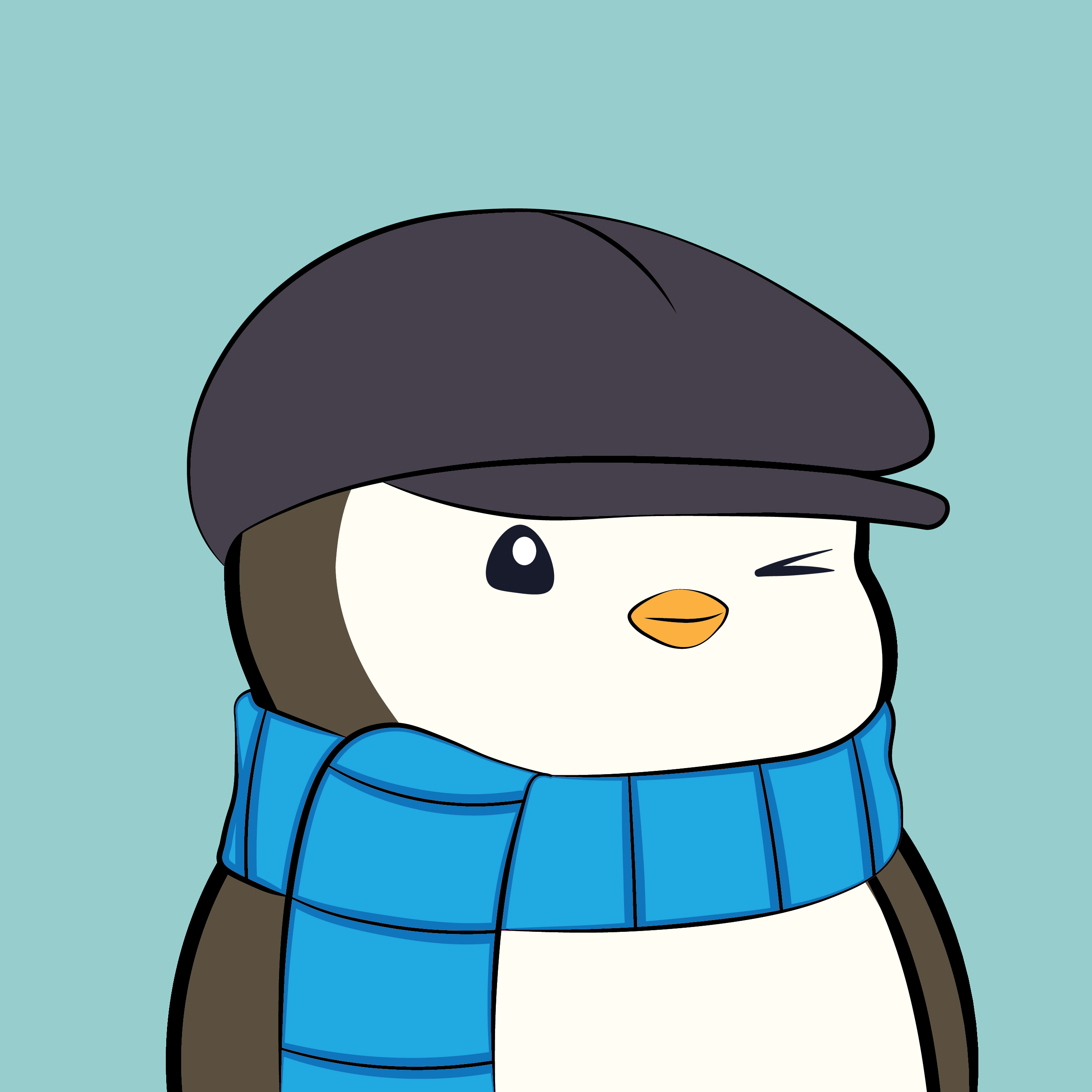 Pudgy Penguins - Pudgy Penguins - Pudgy Penguin #5166 - NFT # 5166