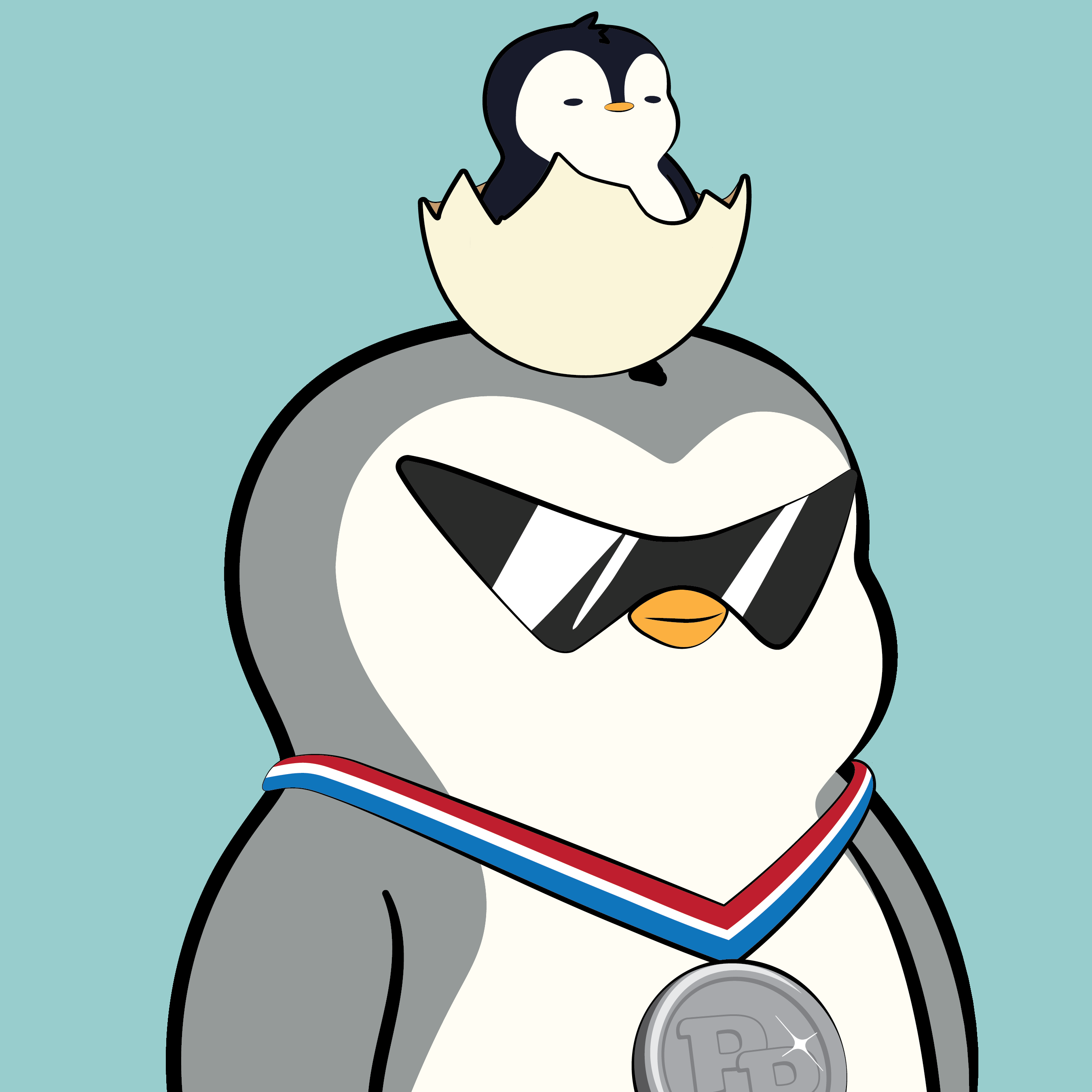 Pudgy Penguins - Pudgy Penguins - Pudgy Penguin #5184 - NFT # 5184