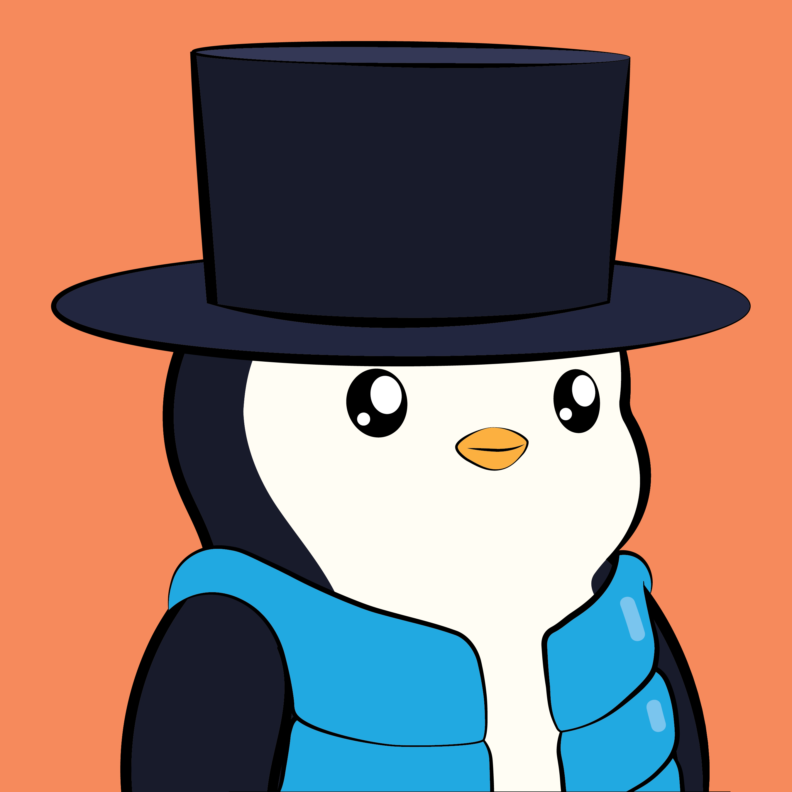 Pudgy Penguins - Pudgy Penguins - Pudgy Penguin #5525 - NFT # 5525