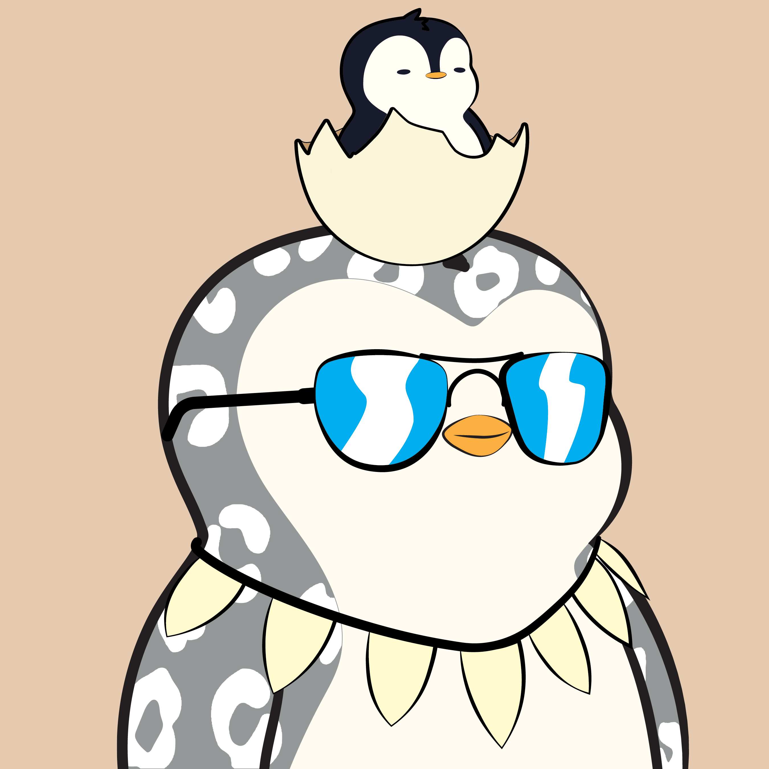 Pudgy Penguins - Pudgy Penguins - Pudgy Penguin #5529 - NFT # 5529