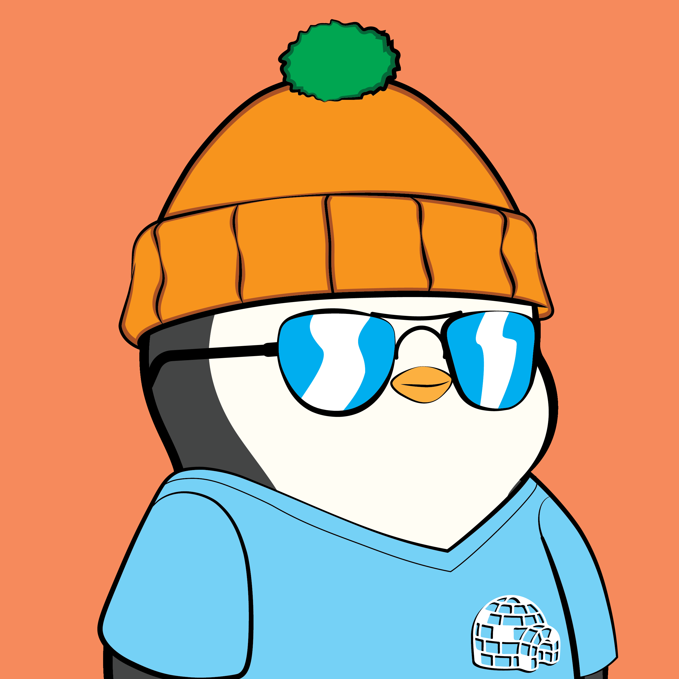 Pudgy Penguins - Pudgy Penguins - Pudgy Penguin #5593 - NFT # 5593