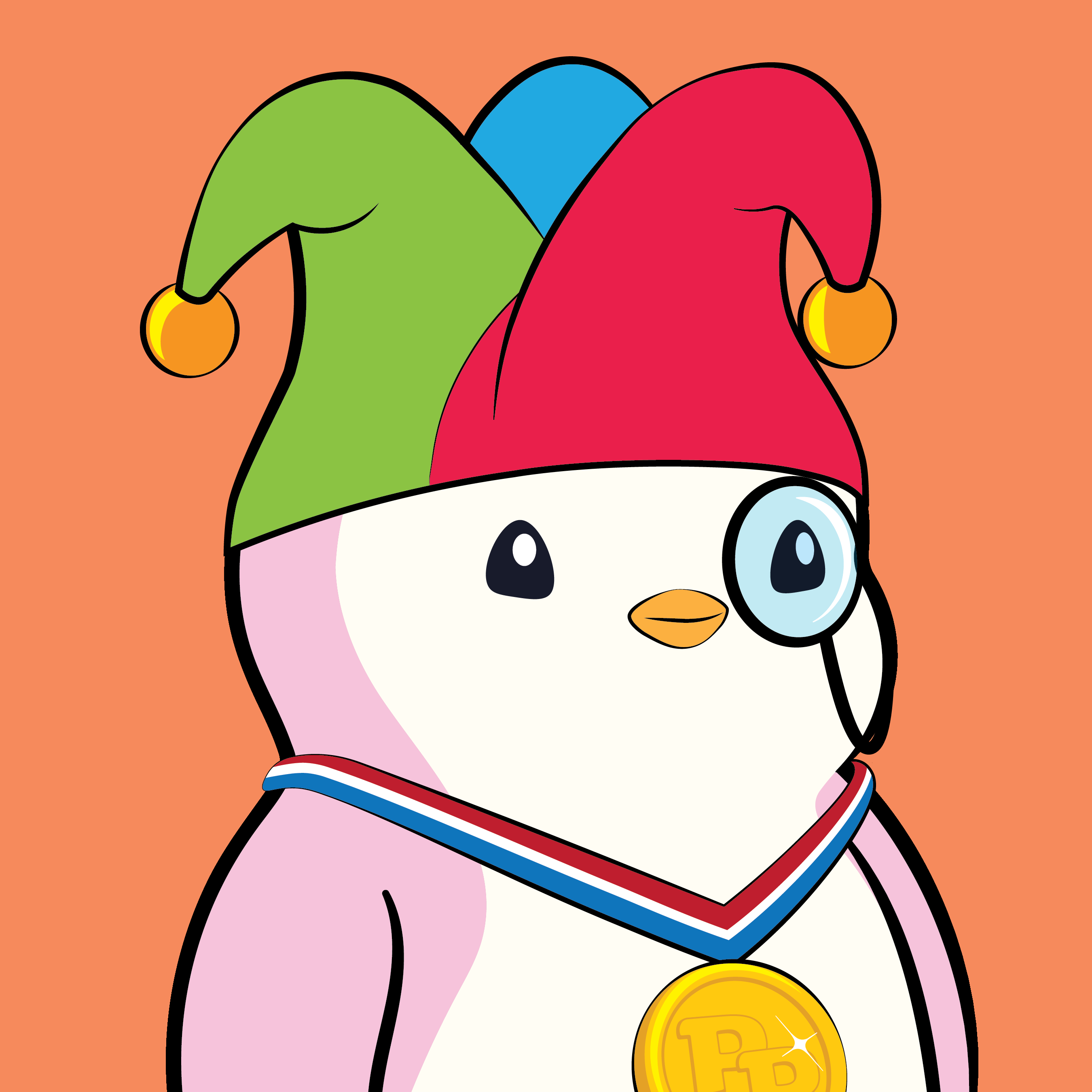 Pudgy Penguins - Pudgy Penguins - Pudgy Penguin #595 - NFT # 595