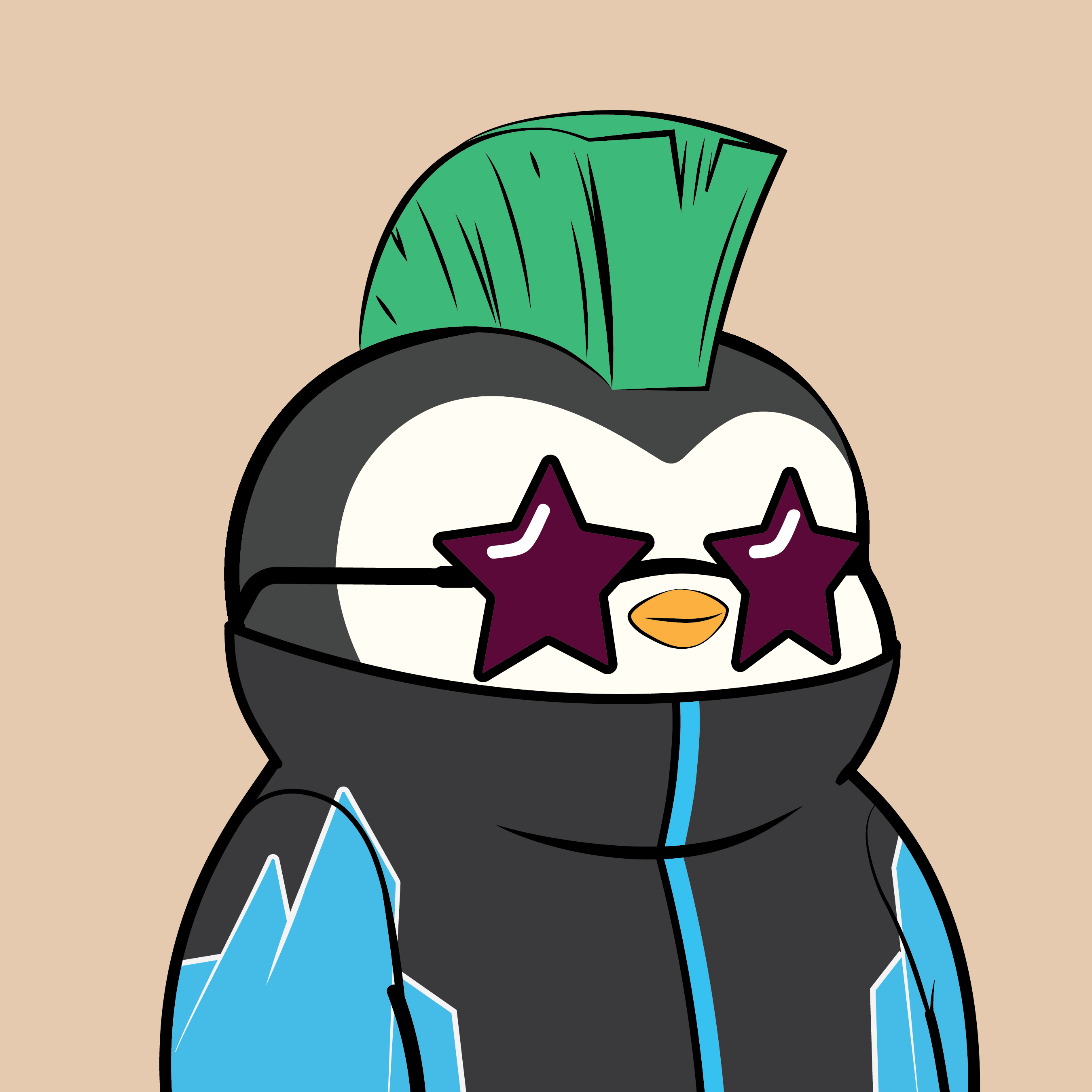 Pudgy Penguins - Pudgy Penguins - Pudgy Penguin #6051 - NFT # 6051