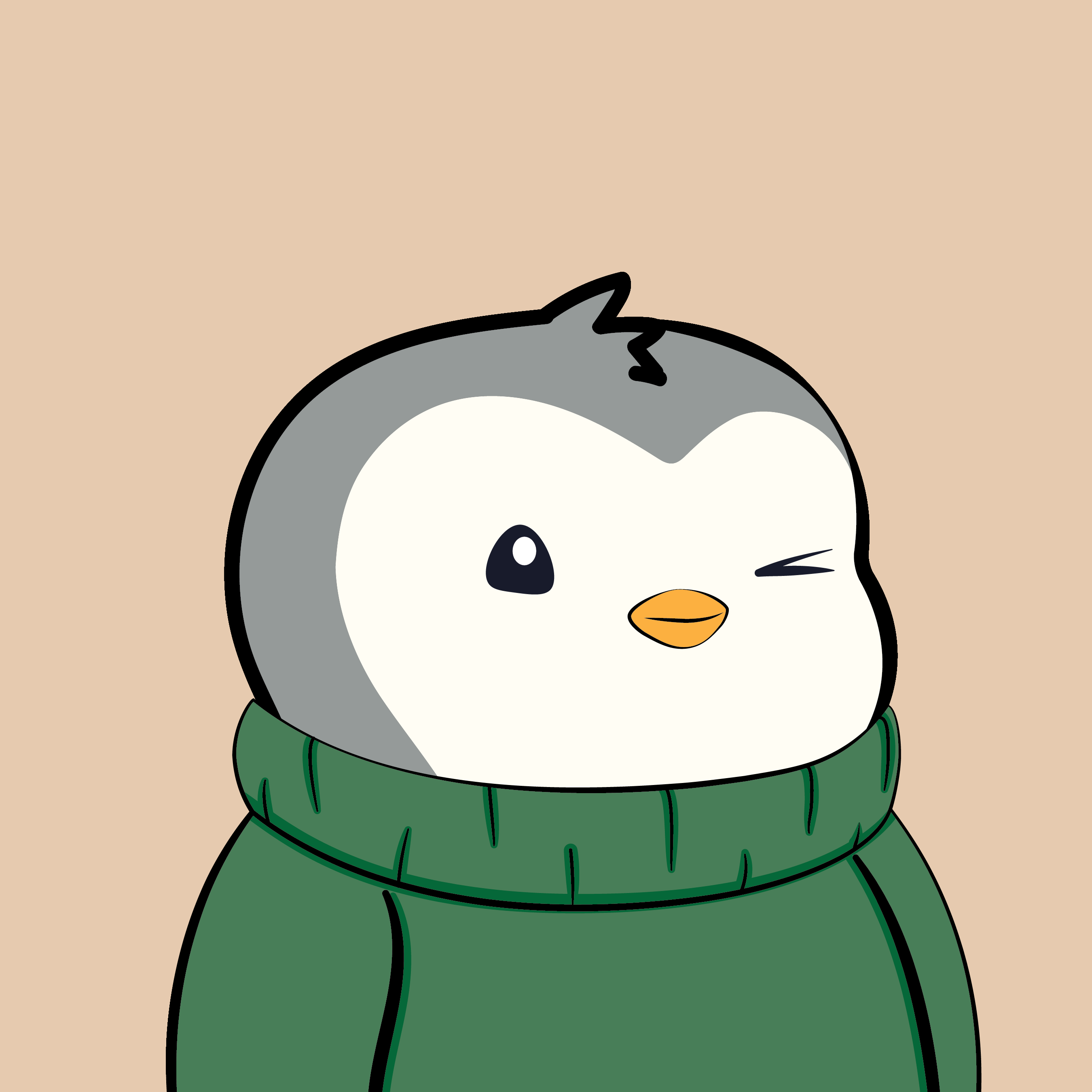 Pudgy Penguins - Pudgy Penguins - Pudgy Penguin #6055 - NFT # 6055