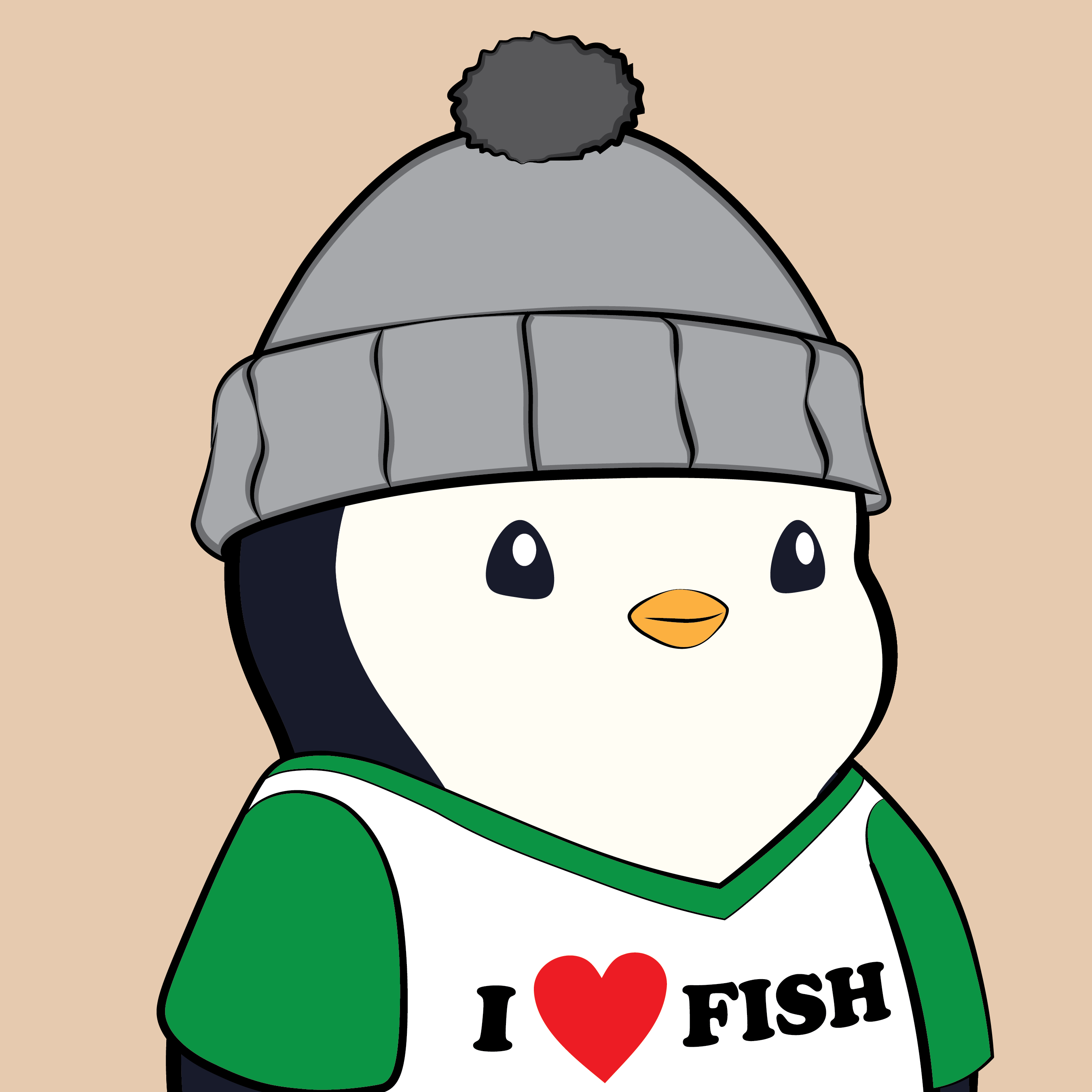 Pudgy Penguins - Pudgy Penguins - Pudgy Penguin #6133 - NFT # 6133