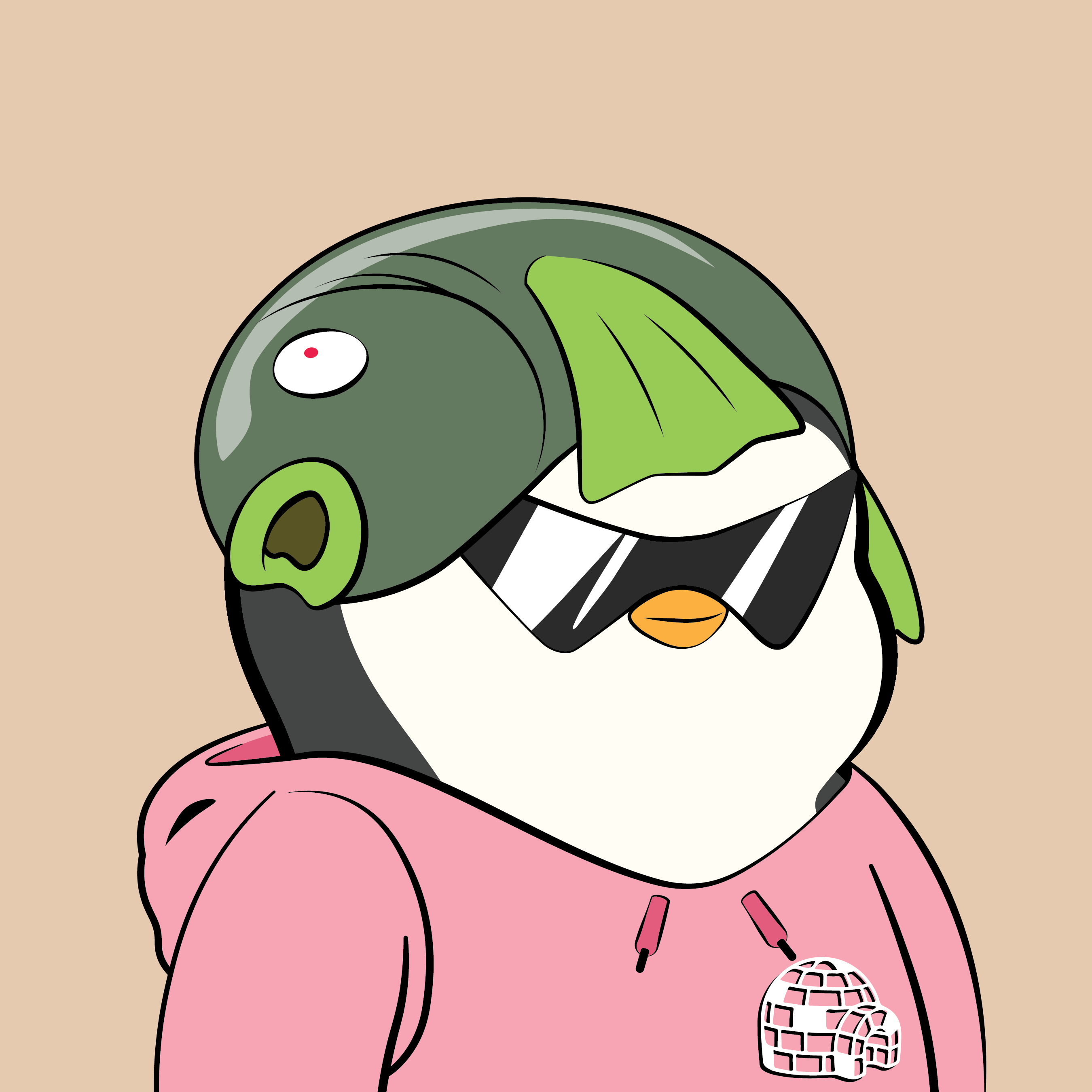 Pudgy Penguins - Pudgy Penguins - Pudgy Penguin #6136 - NFT # 6136