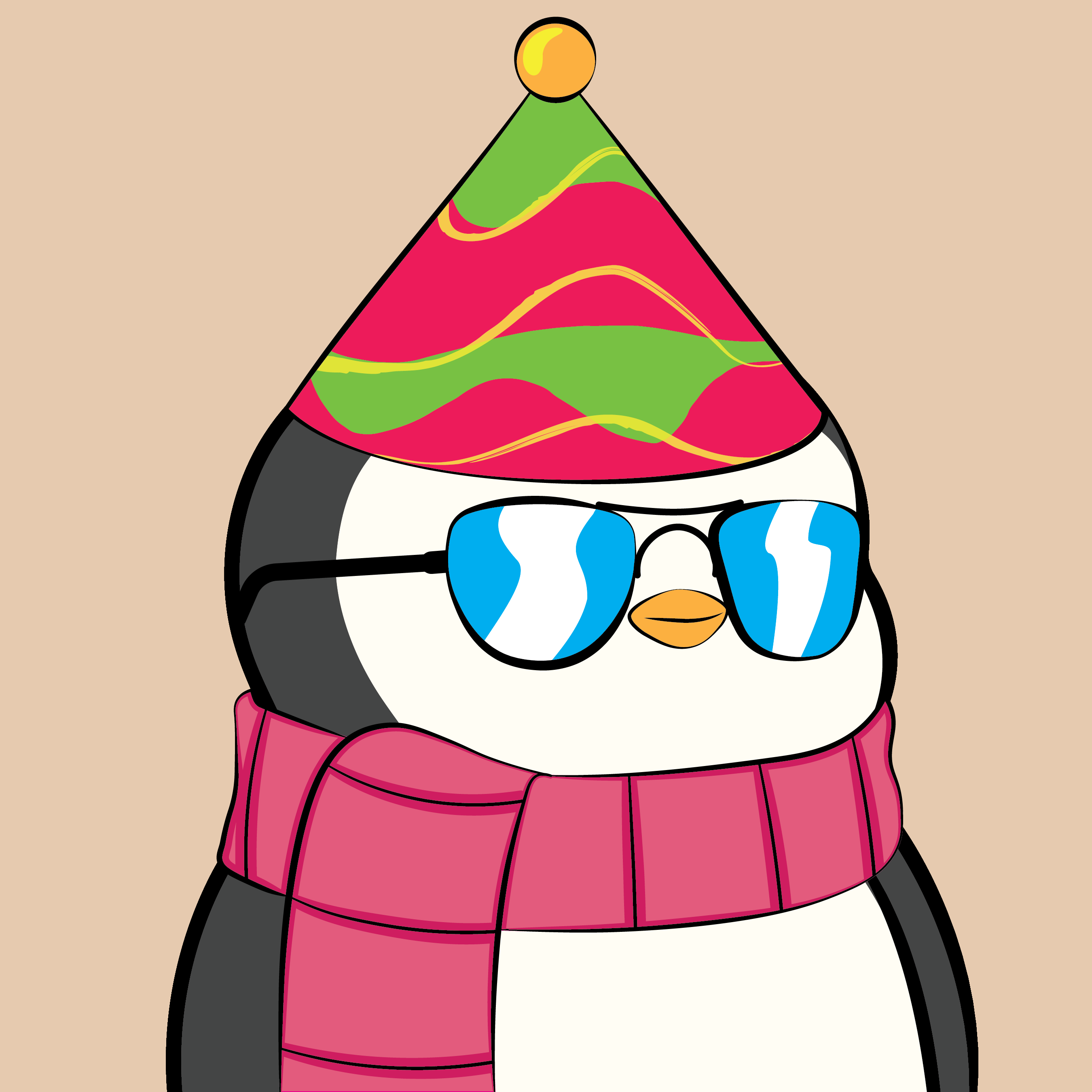 Pudgy Penguins - Pudgy Penguins - Pudgy Penguin #6163 - NFT # 6163