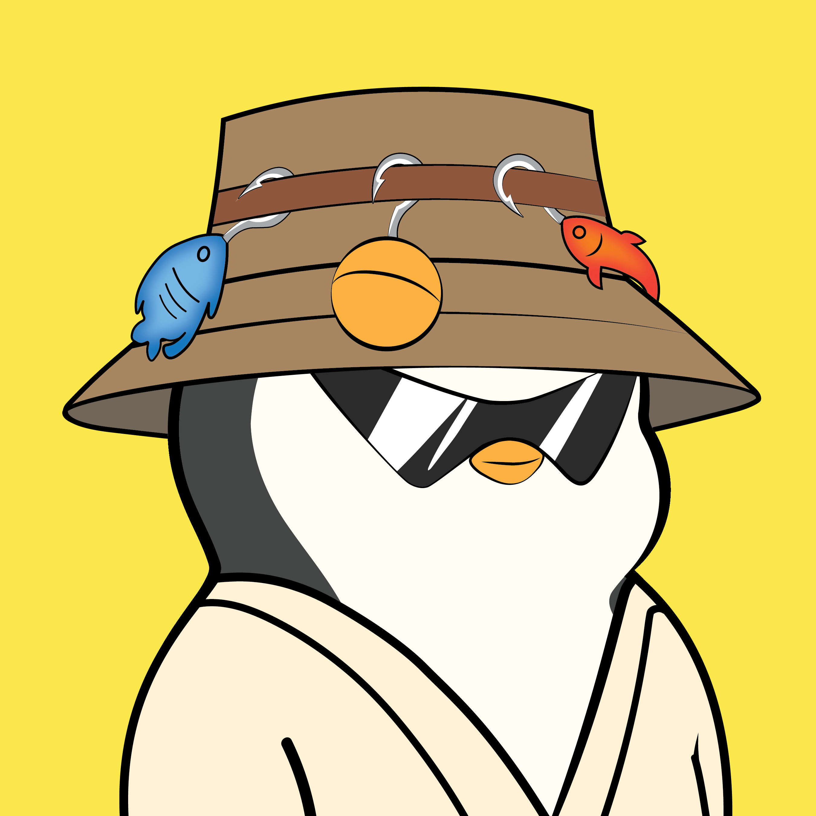 Pudgy Penguins - Pudgy Penguins - Pudgy Penguin #6166 - NFT # 6166