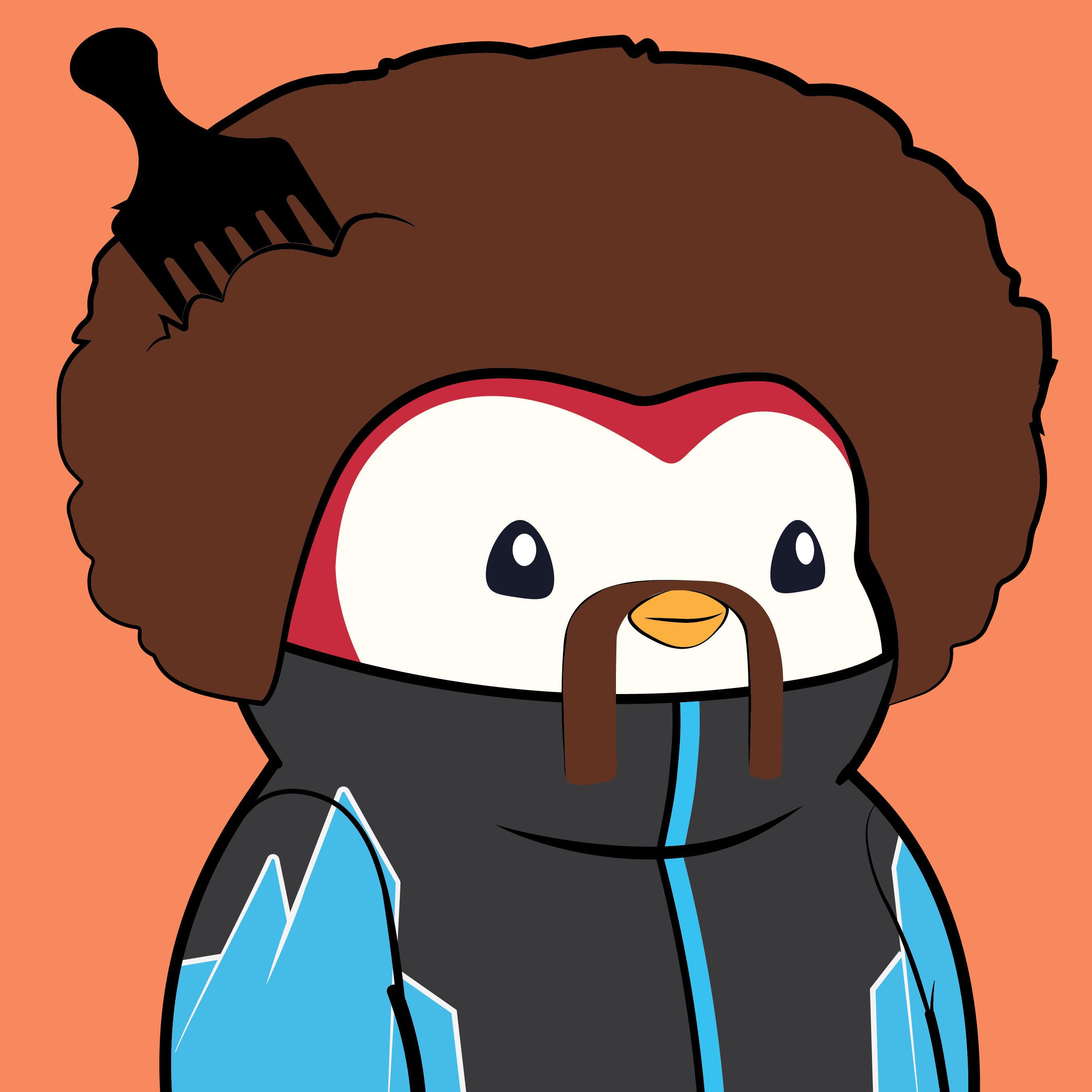 Pudgy Penguins - Pudgy Penguins - Pudgy Penguin #6206 - NFT # 6206