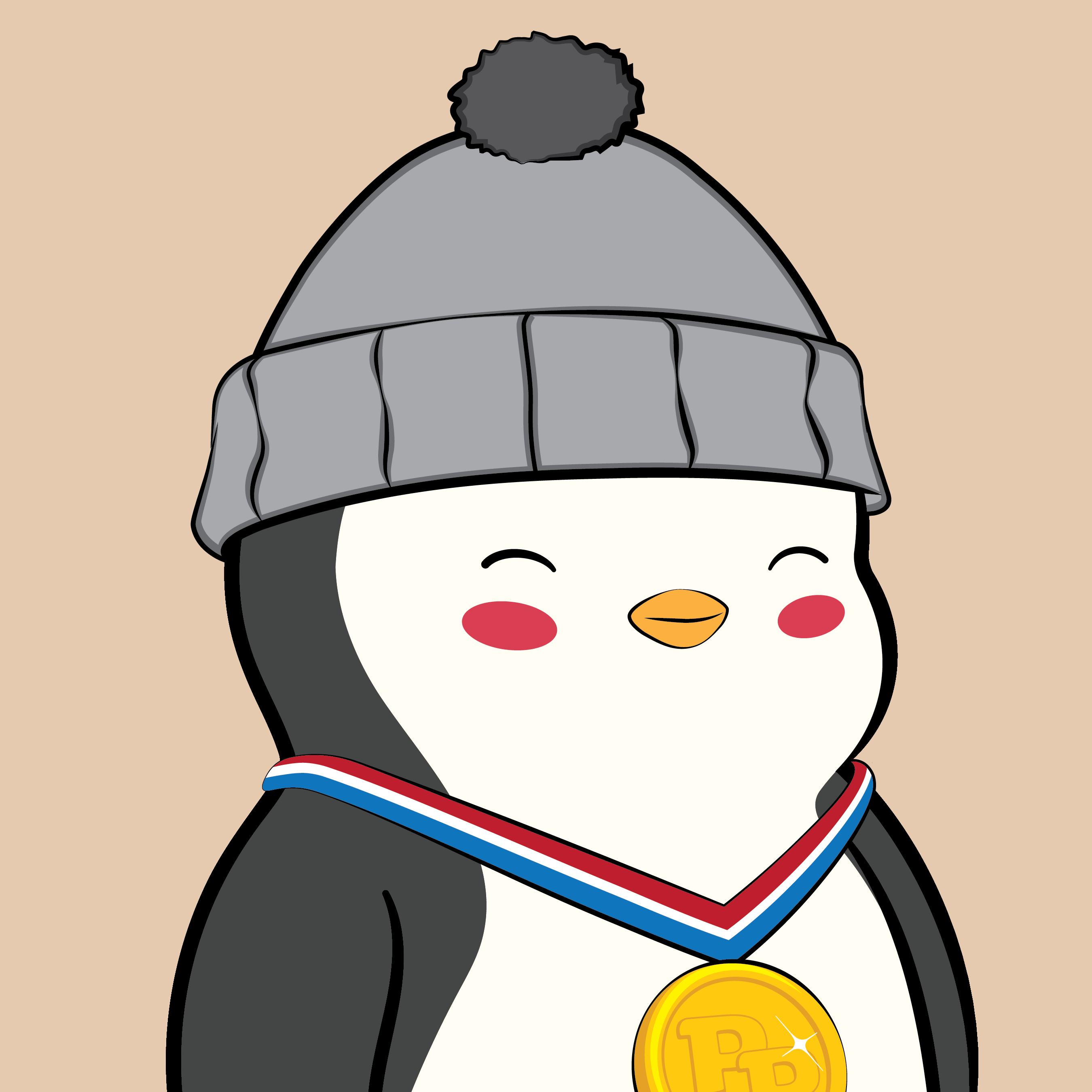 Pudgy Penguins - Pudgy Penguins - Pudgy Penguin #6482 - NFT # 6482