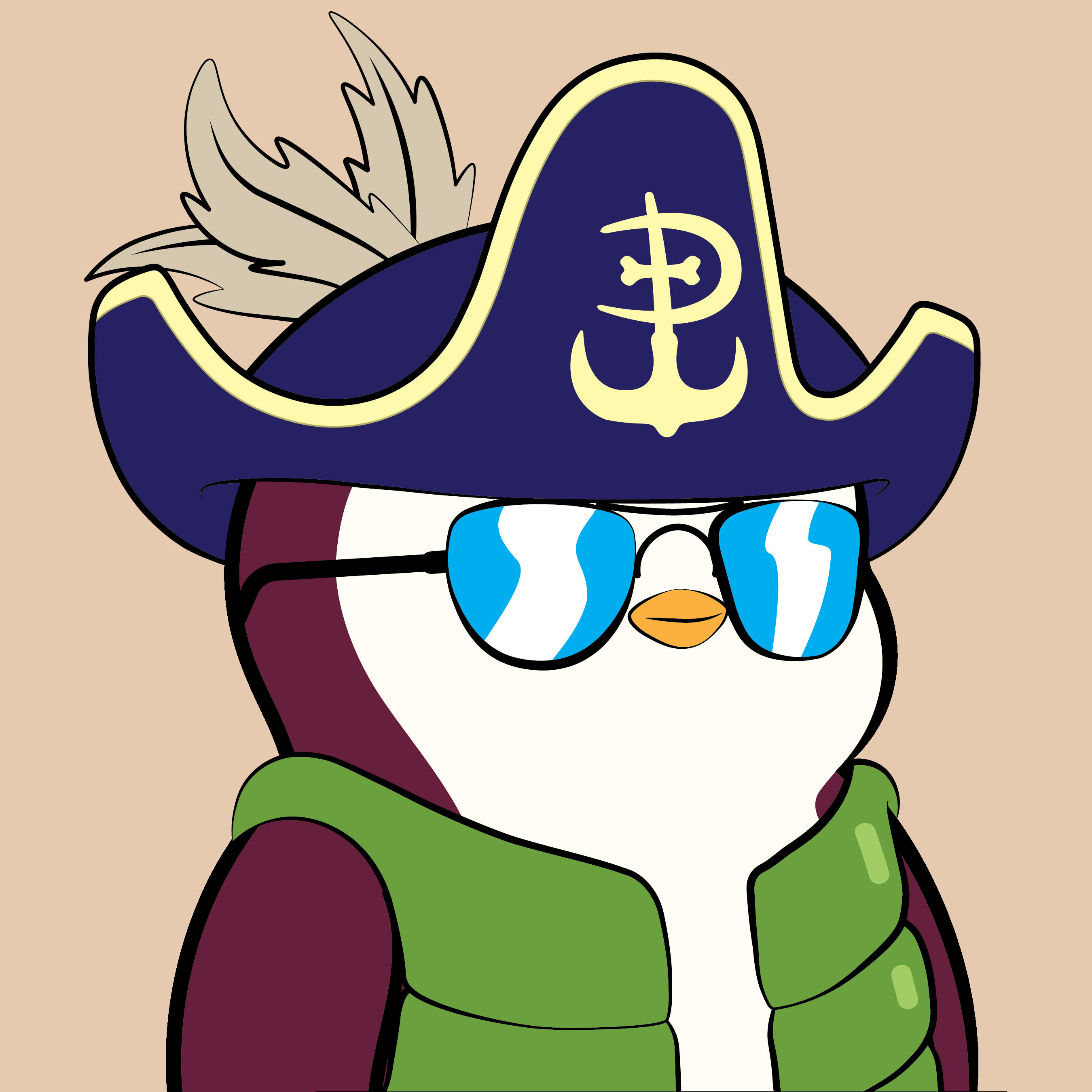 Pudgy Penguins - Pudgy Penguins - Pudgy Penguin #6637 - NFT # 6637