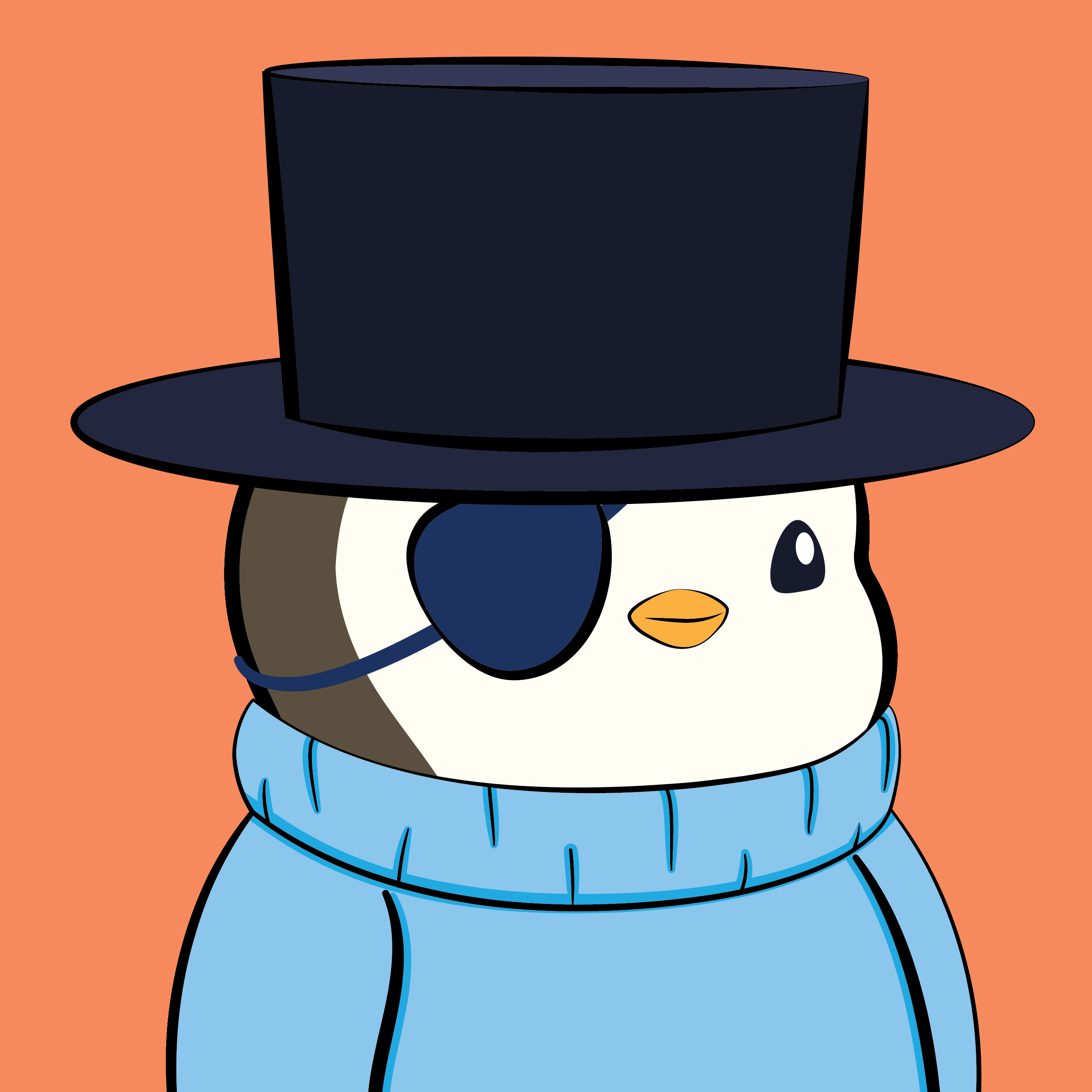 Pudgy Penguins - Pudgy Penguins - Pudgy Penguin #6808 - NFT # 6808