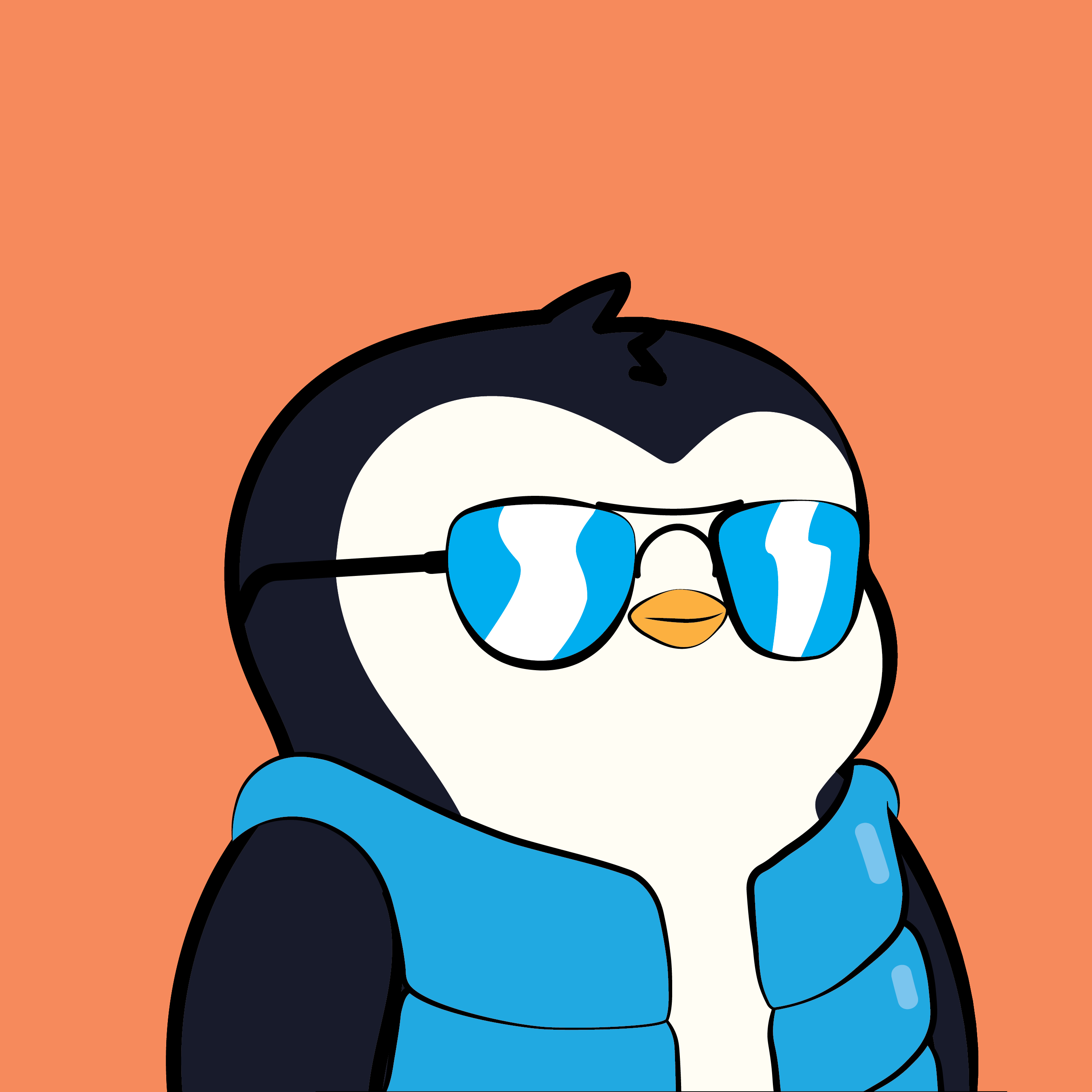 Pudgy Penguins - Pudgy Penguins - Pudgy Penguin #6854 - NFT # 6854