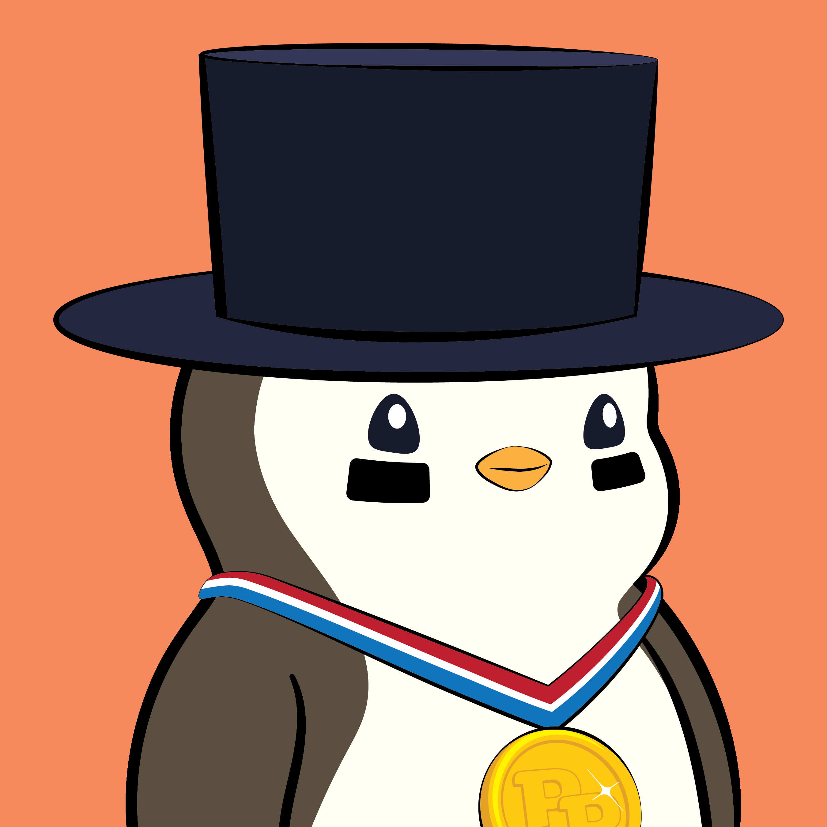 Pudgy Penguins - Pudgy Penguins - Pudgy Penguin #6974 - NFT # 6974