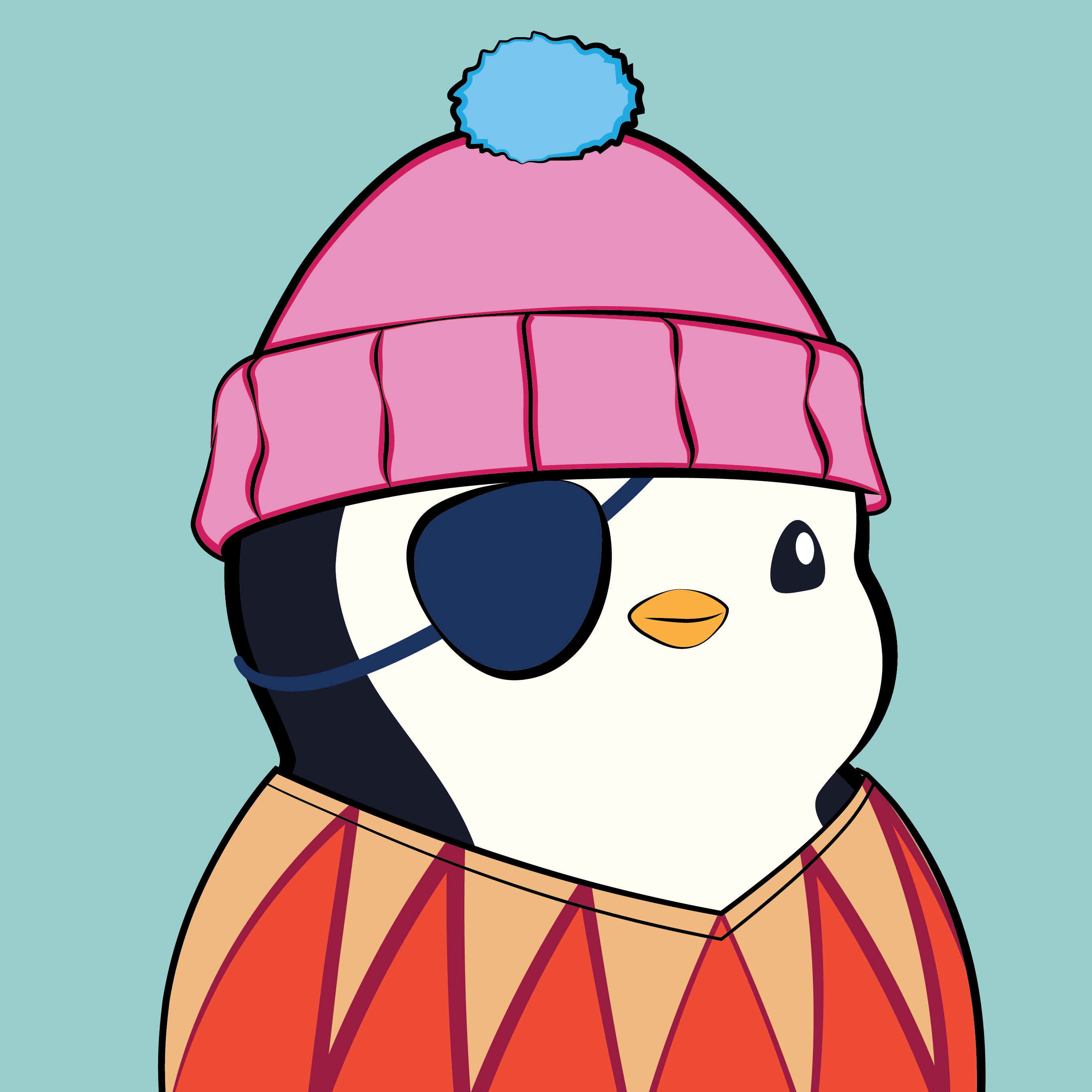 Pudgy Penguins - Pudgy Penguins - Pudgy Penguin #6980 - NFT # 6980