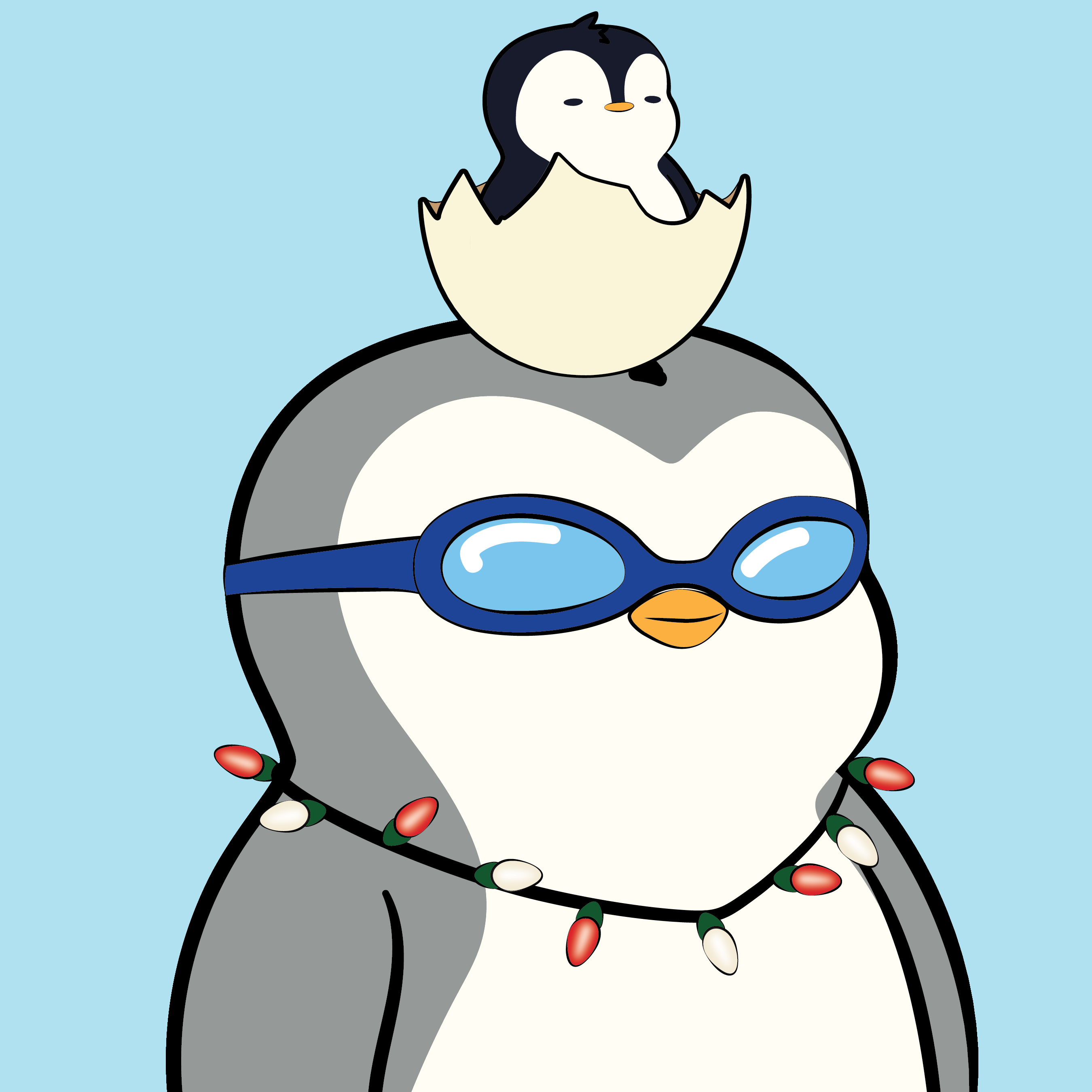 Pudgy Penguins - Pudgy Penguins - Pudgy Penguin #7025 - NFT # 7025