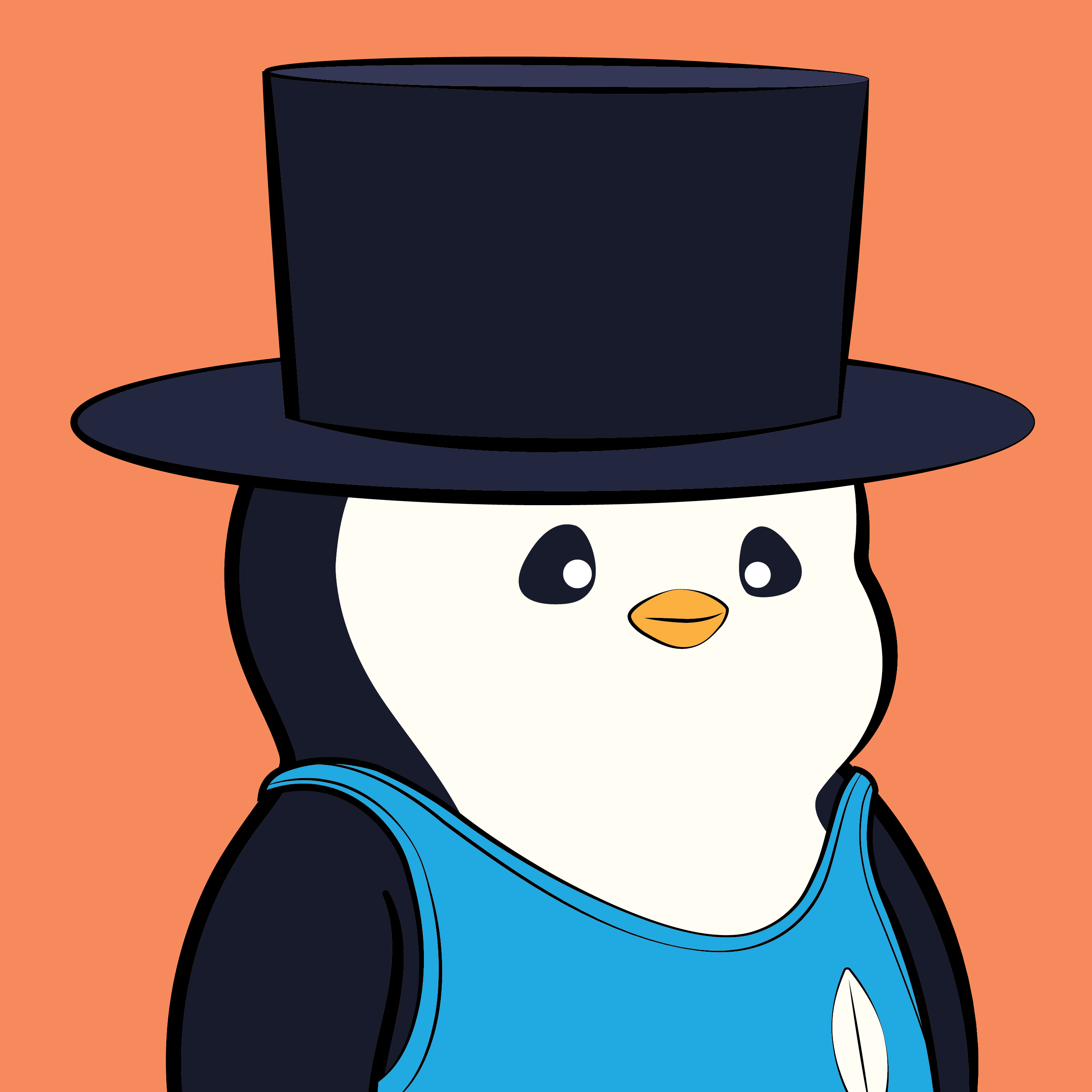 Pudgy Penguins - Pudgy Penguins - Pudgy Penguin #7043 - NFT # 7043