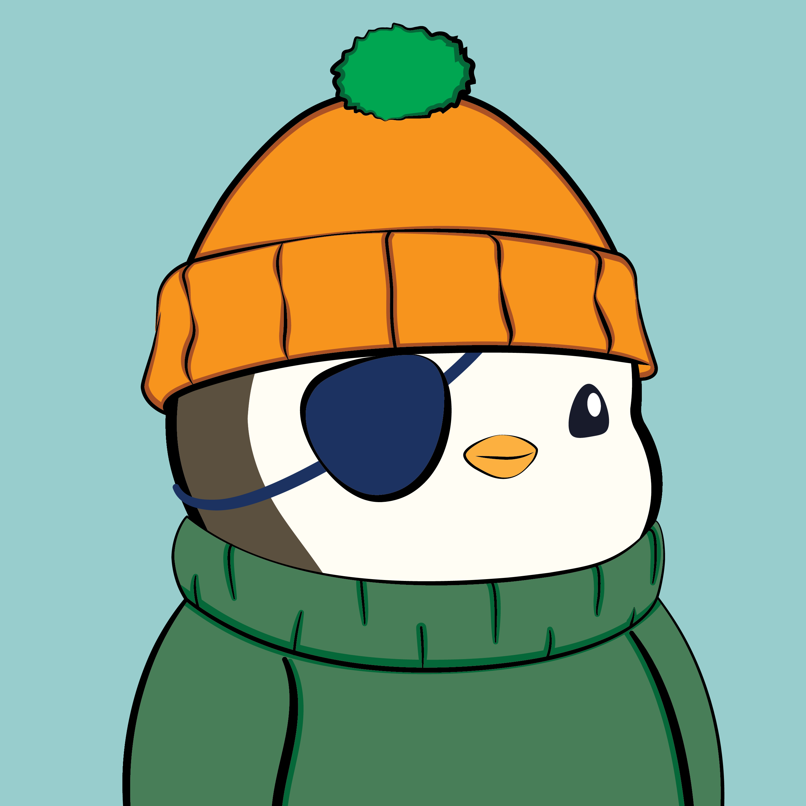 Pudgy Penguins - Pudgy Penguins - Pudgy Penguin #7050 - NFT # 7050