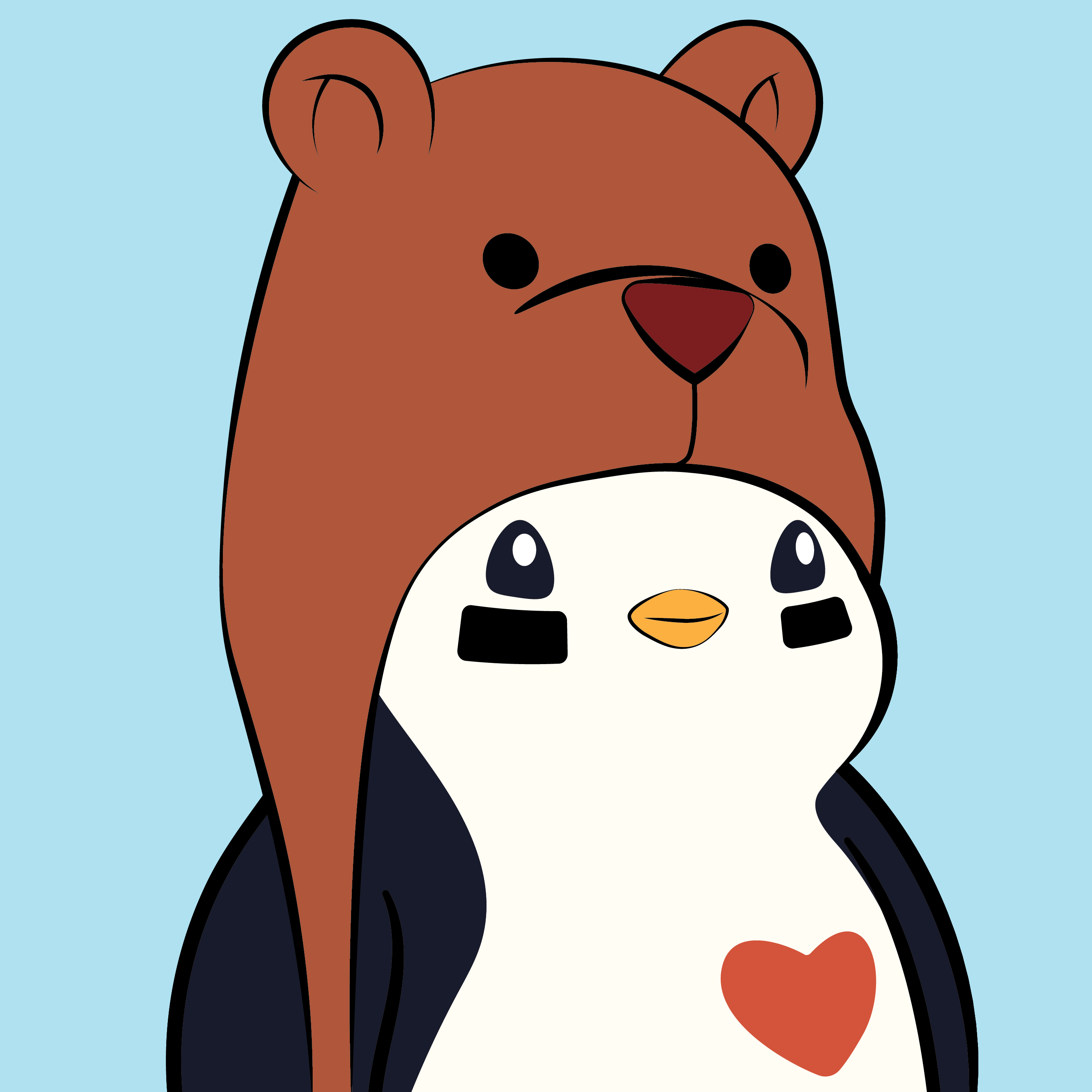 Pudgy Penguins - Pudgy Penguins - Pudgy Penguin #7077 - NFT # 7077