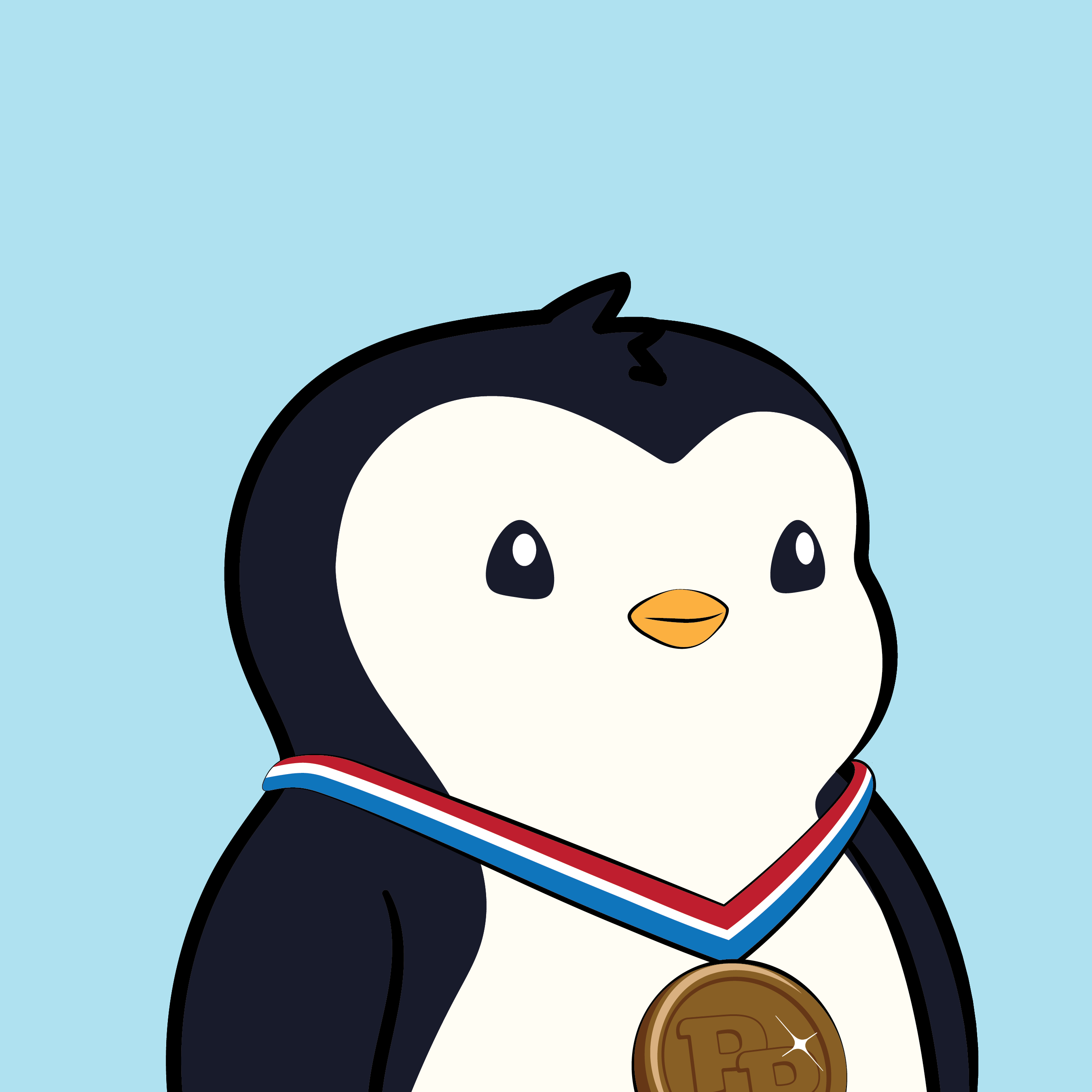 Pudgy Penguins - Pudgy Penguins - Pudgy Penguin #7104 - NFT # 7104