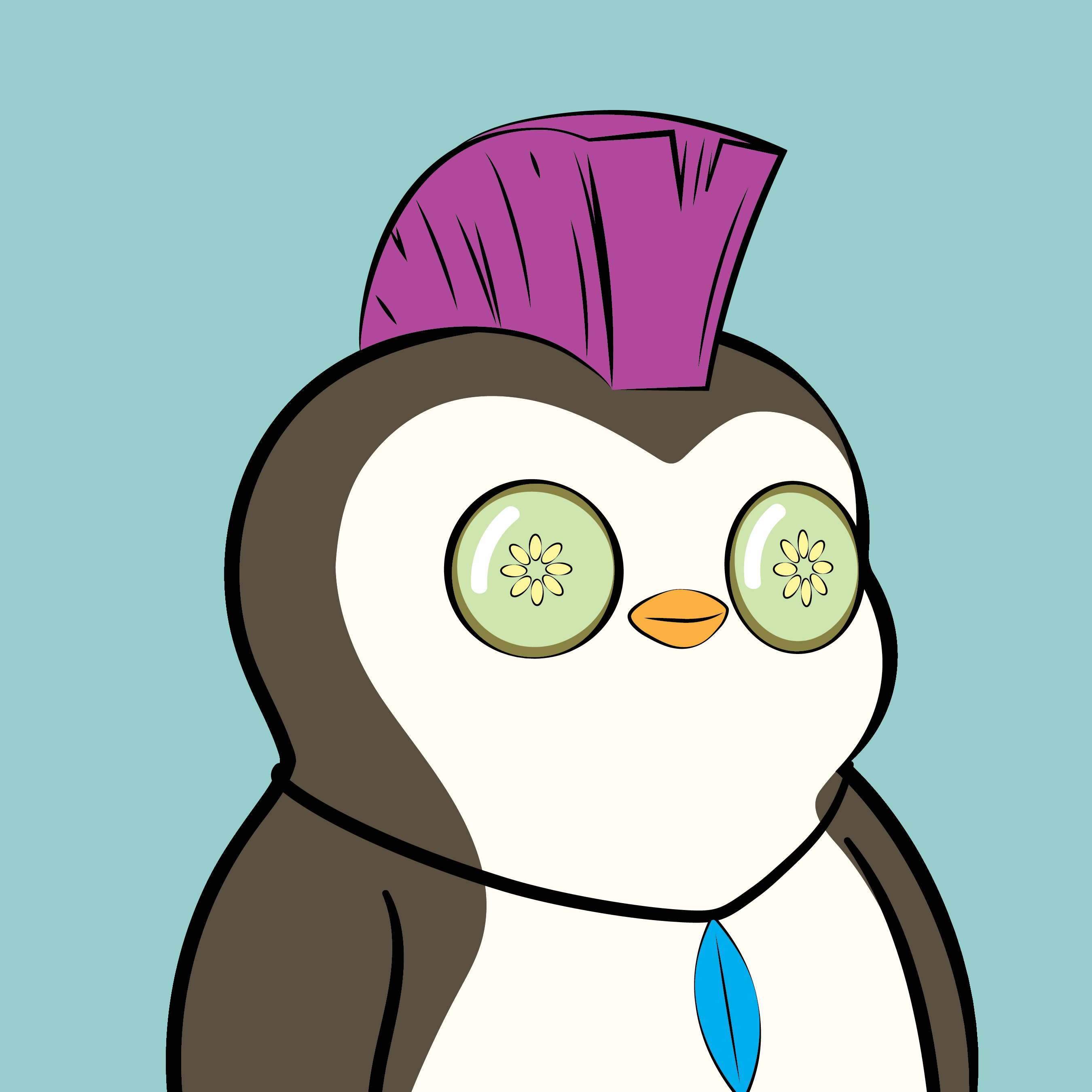 Pudgy Penguins - Pudgy Penguins - Pudgy Penguin #7110 - NFT # 7110