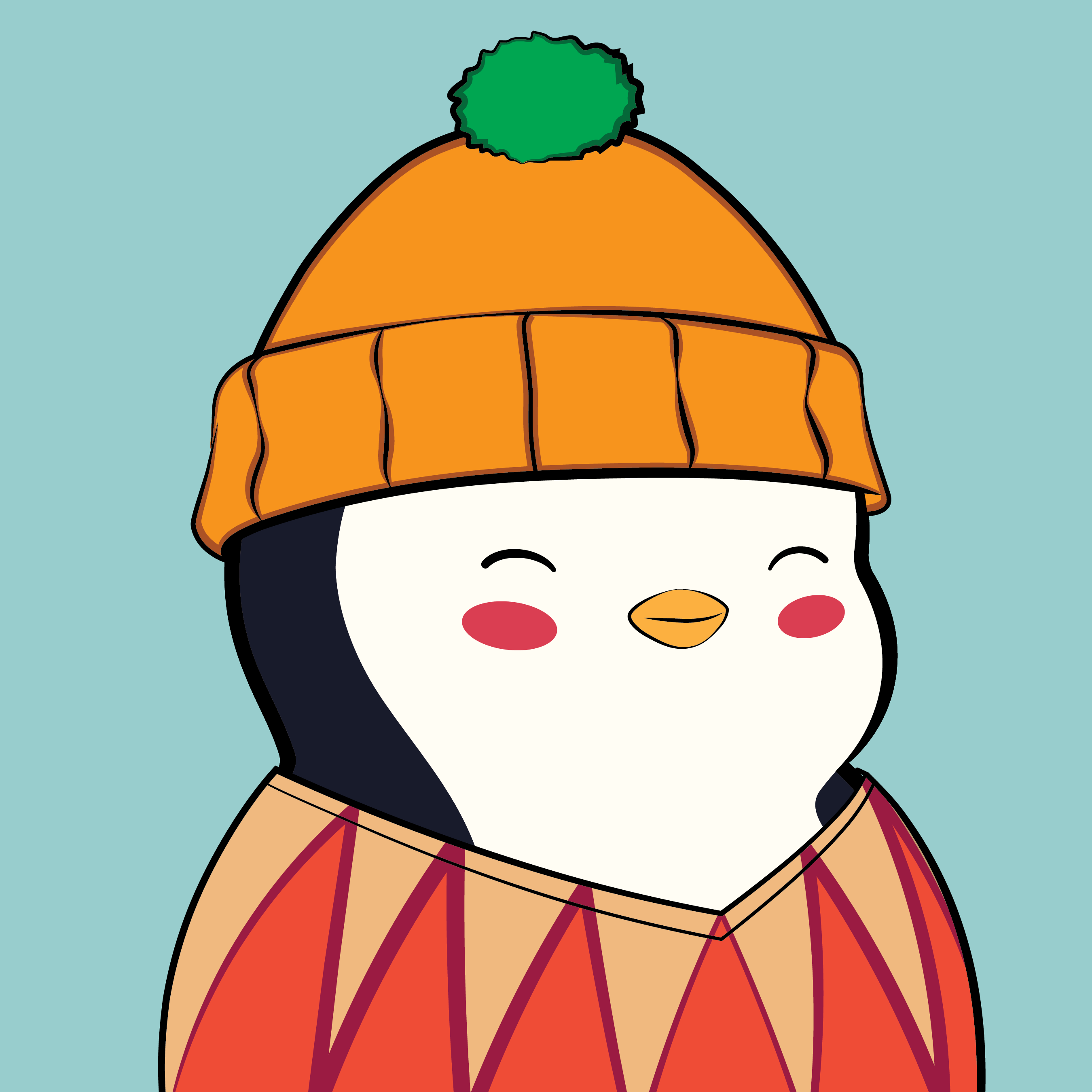 Pudgy Penguins - Pudgy Penguins - Pudgy Penguin #7141 - NFT # 7141