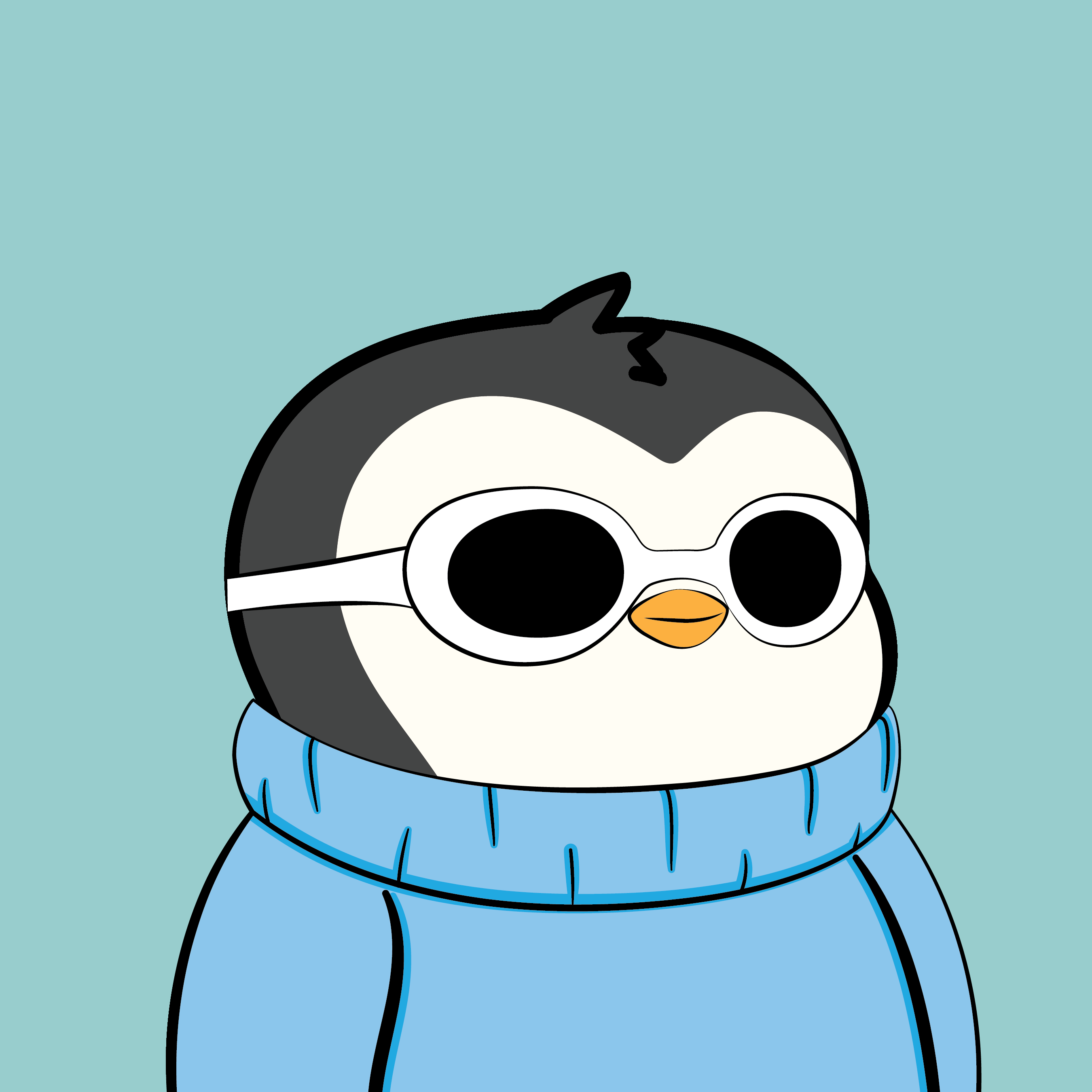 Pudgy Penguins - Pudgy Penguins - Pudgy Penguin #7163 - NFT # 7163