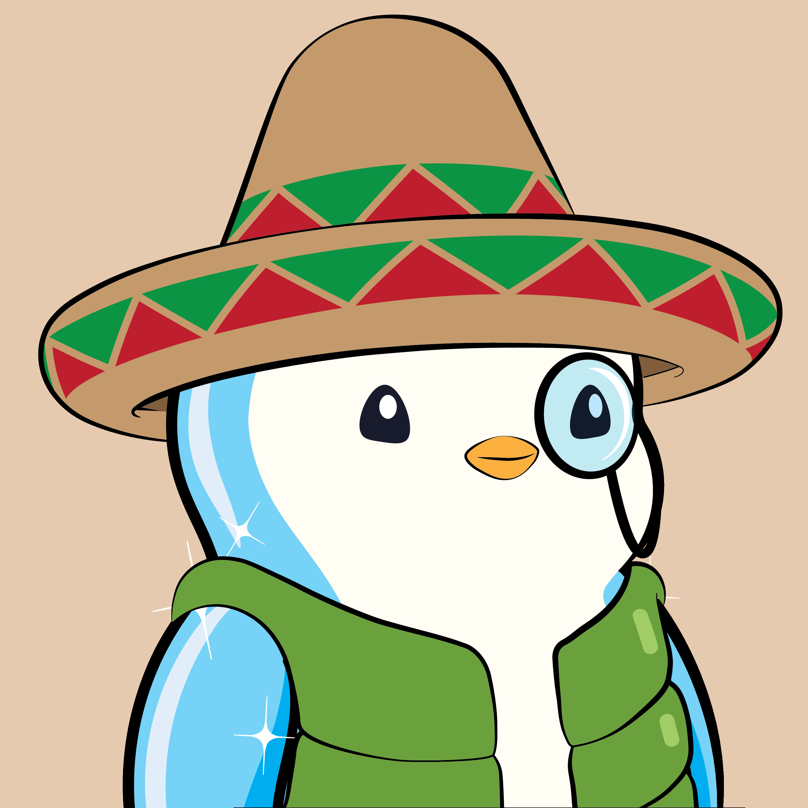 Pudgy Penguins - Pudgy Penguins - Pudgy Penguin #7206 - NFT # 7206