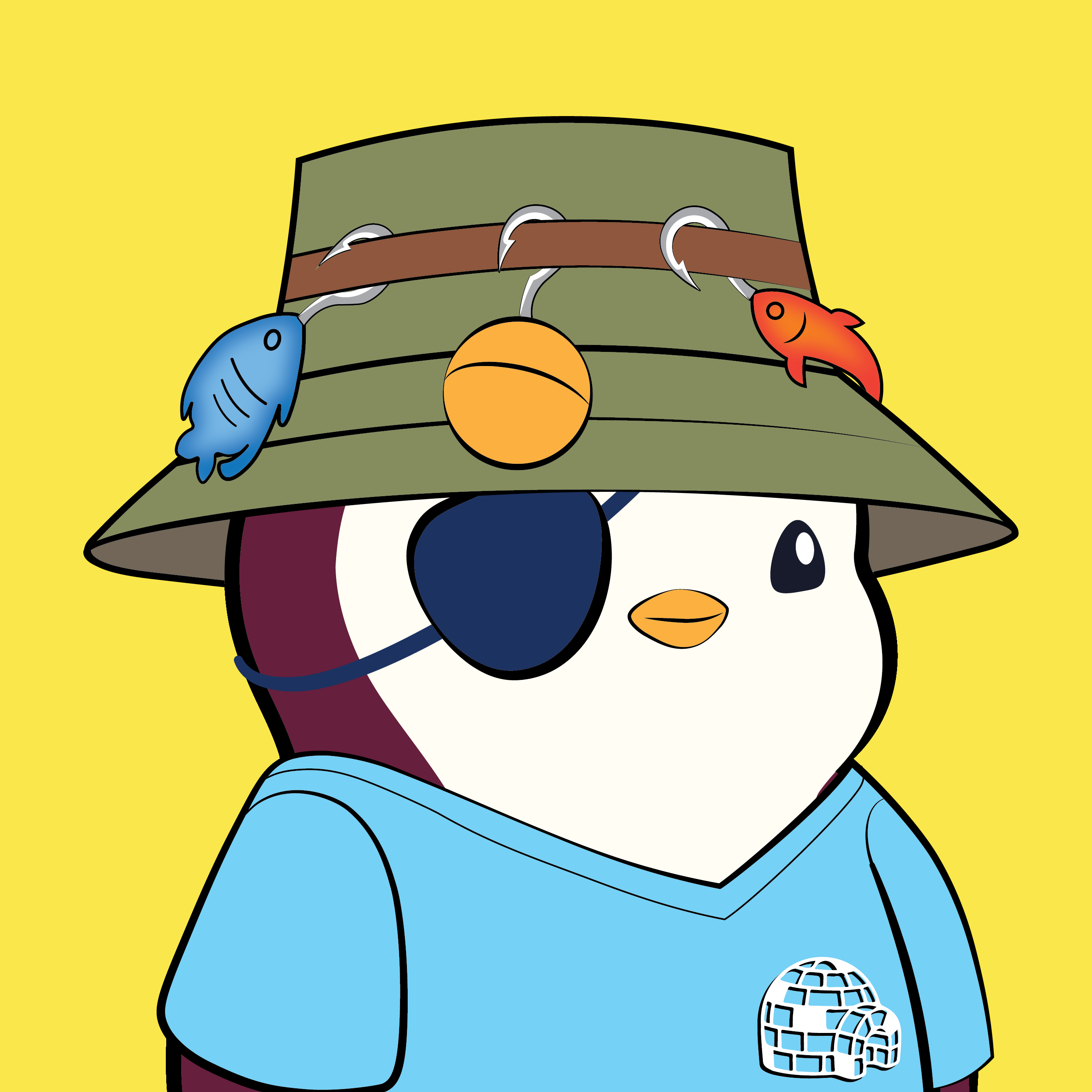 Pudgy Penguins - Pudgy Penguins - Pudgy Penguin #7258 - NFT # 7258