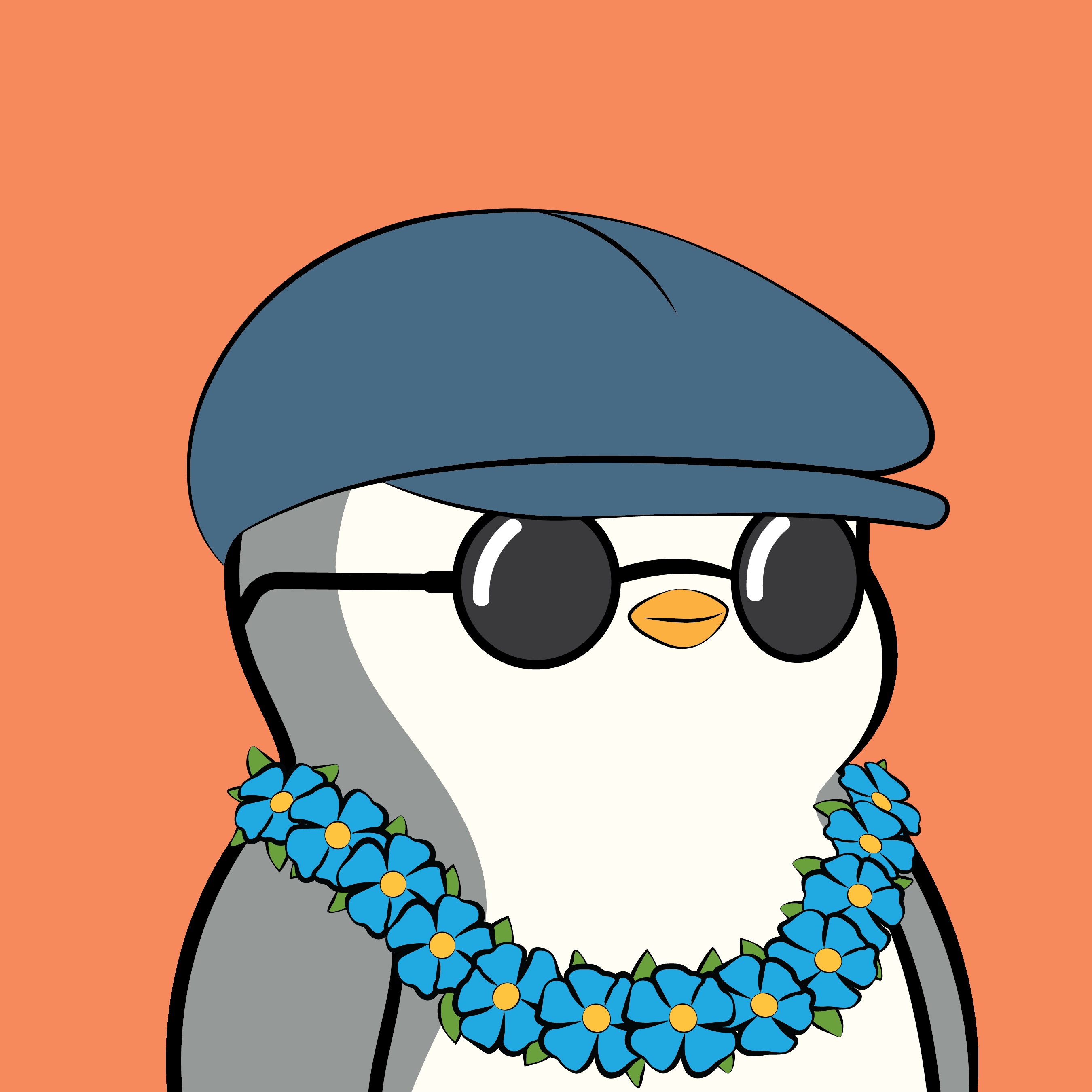 Pudgy Penguins - Pudgy Penguins - Pudgy Penguin #7296 - NFT # 7296