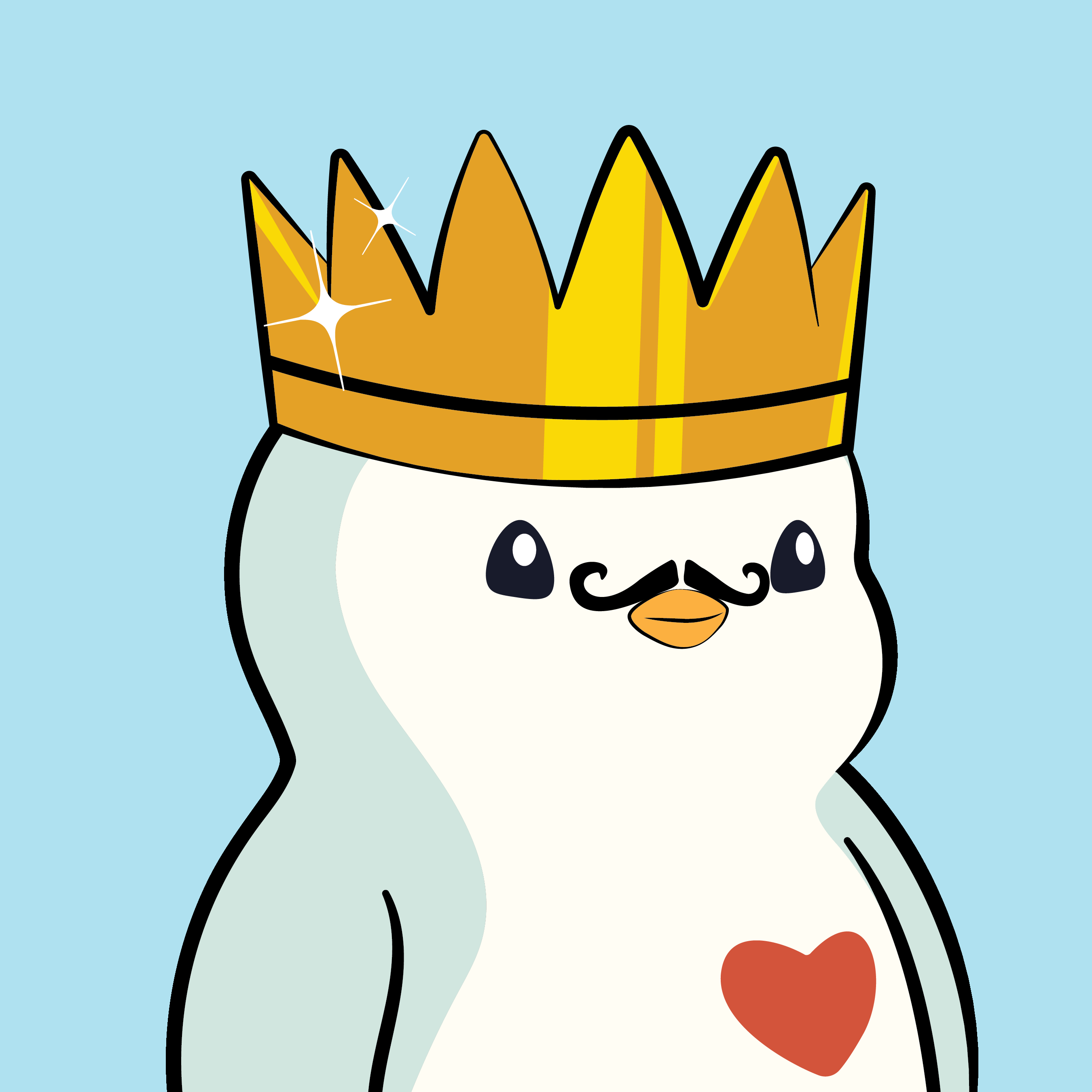 Pudgy Penguins - Pudgy Penguins - Pudgy Penguin #7302 - NFT # 7302