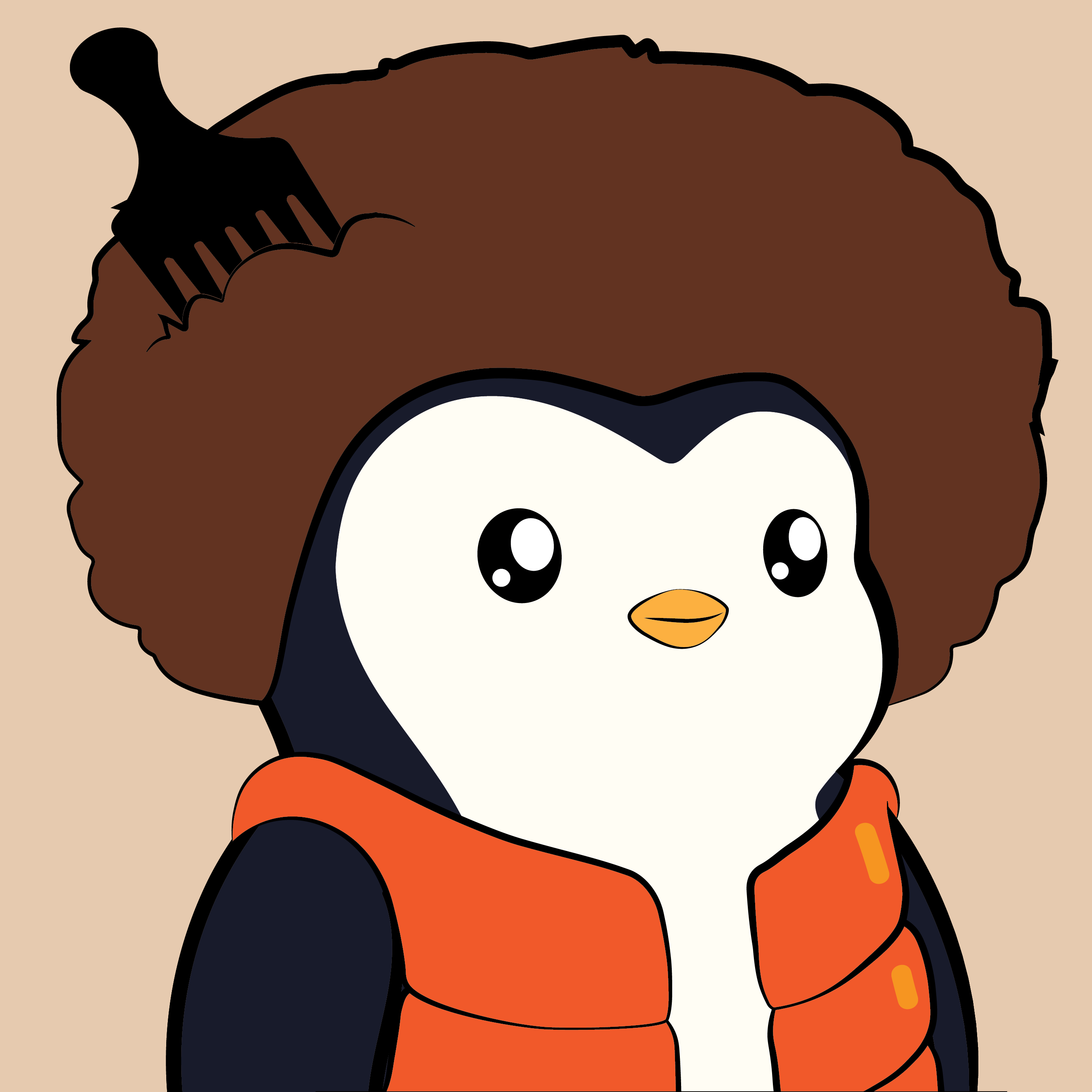 Pudgy Penguins - Pudgy Penguins - Pudgy Penguin #7318 - NFT # 7318