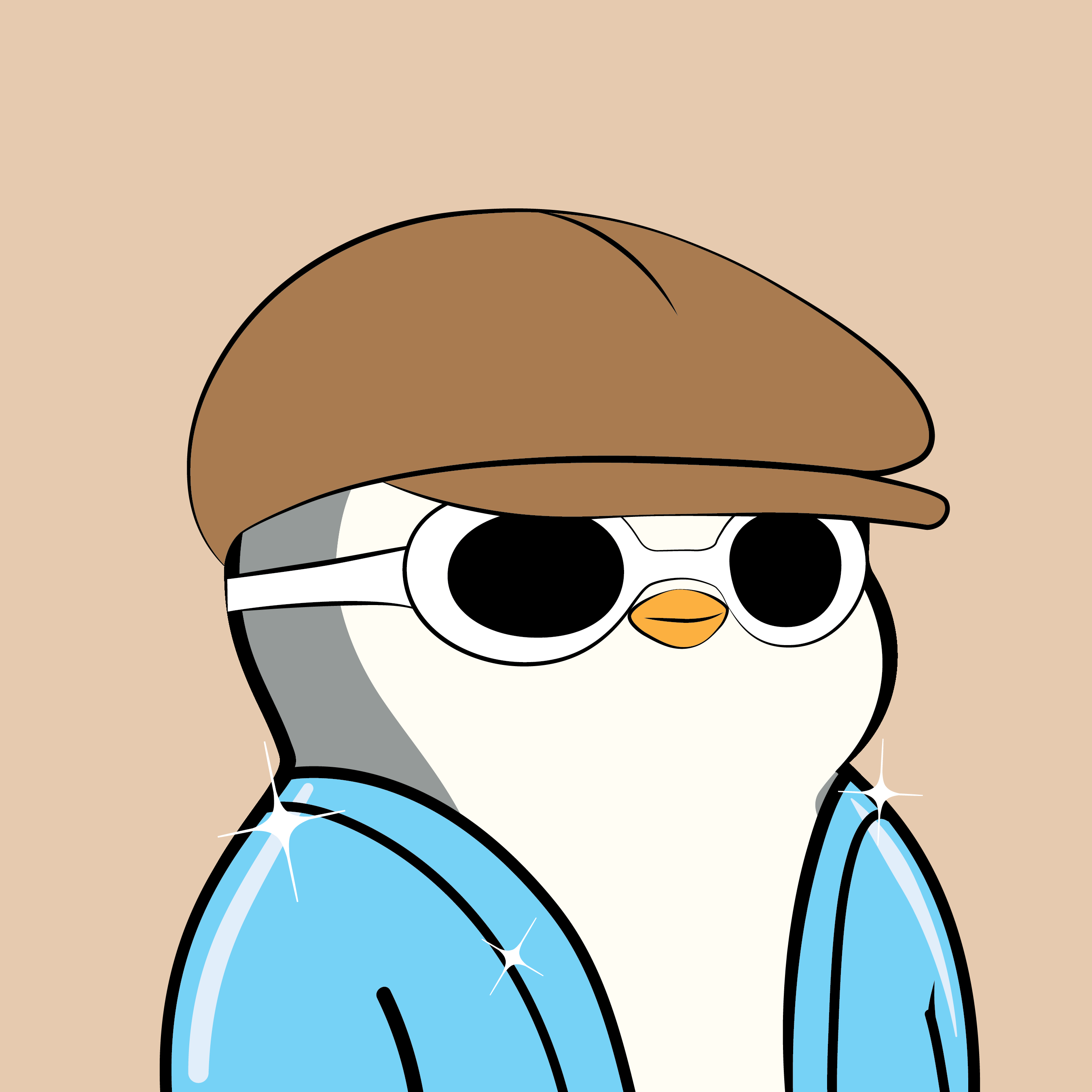 Pudgy Penguins - Pudgy Penguins - Pudgy Penguin #7334 - NFT # 7334