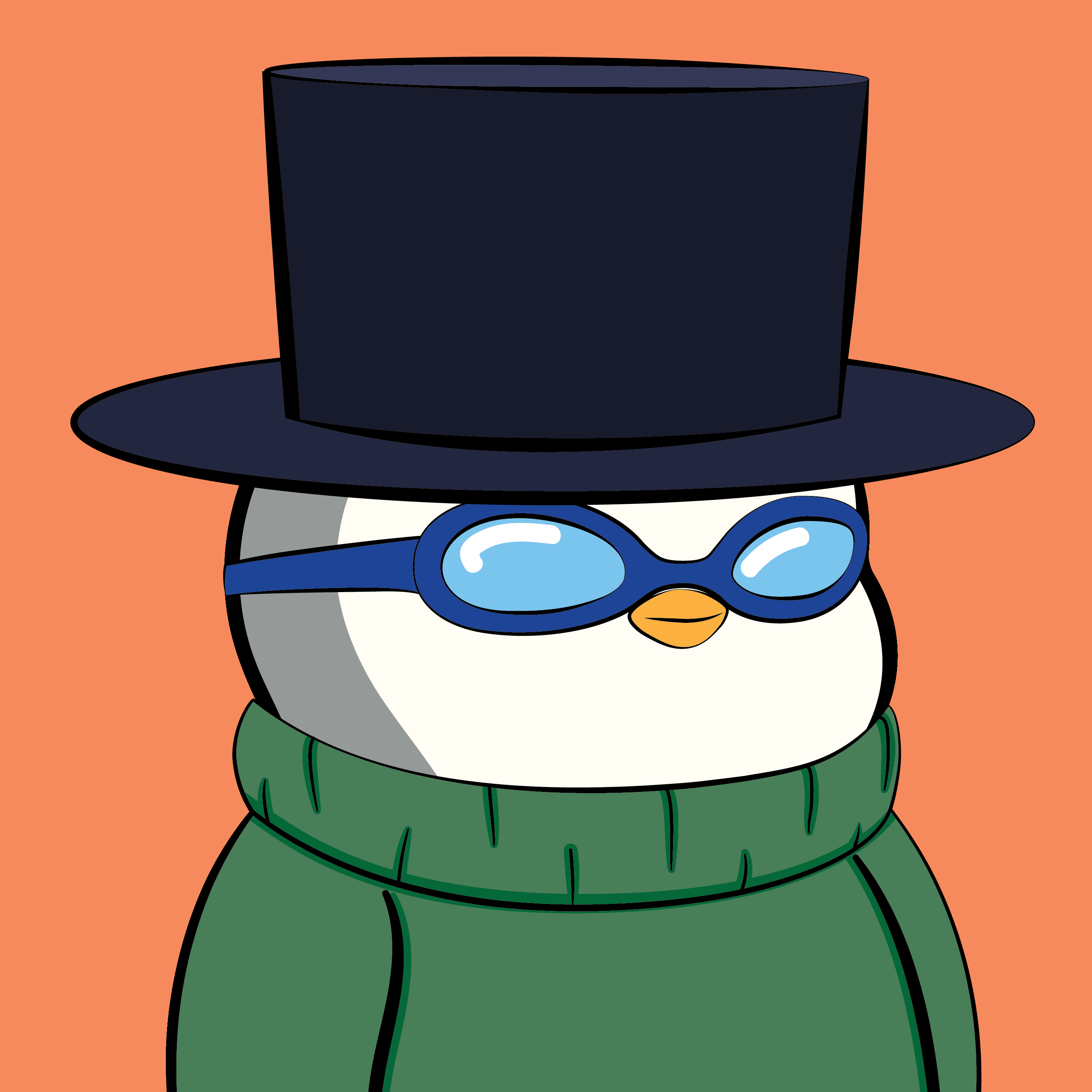 Pudgy Penguins - Pudgy Penguins - Pudgy Penguin #7337 - NFT # 7337