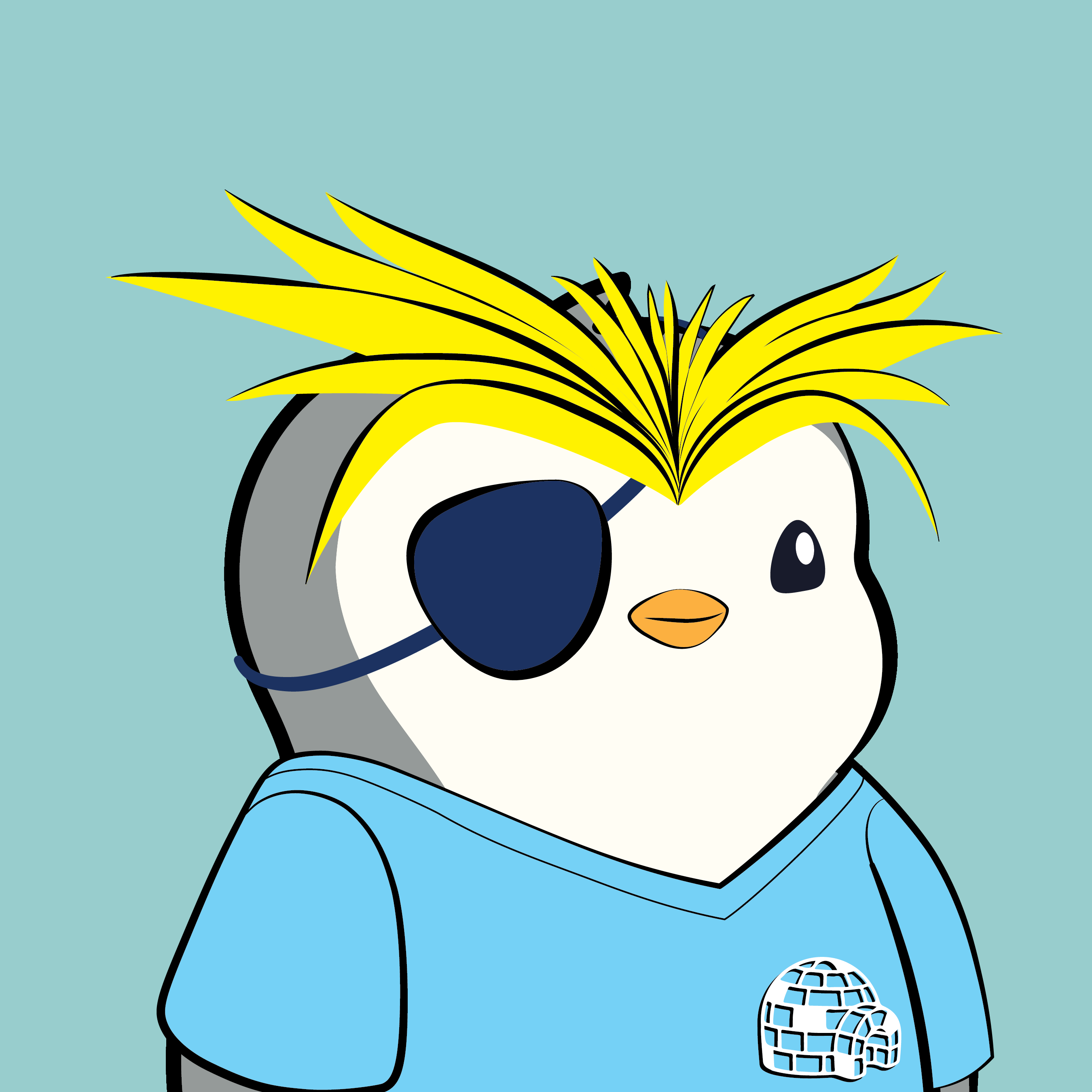 Pudgy Penguins - Pudgy Penguins - Pudgy Penguin #7355 - NFT # 7355