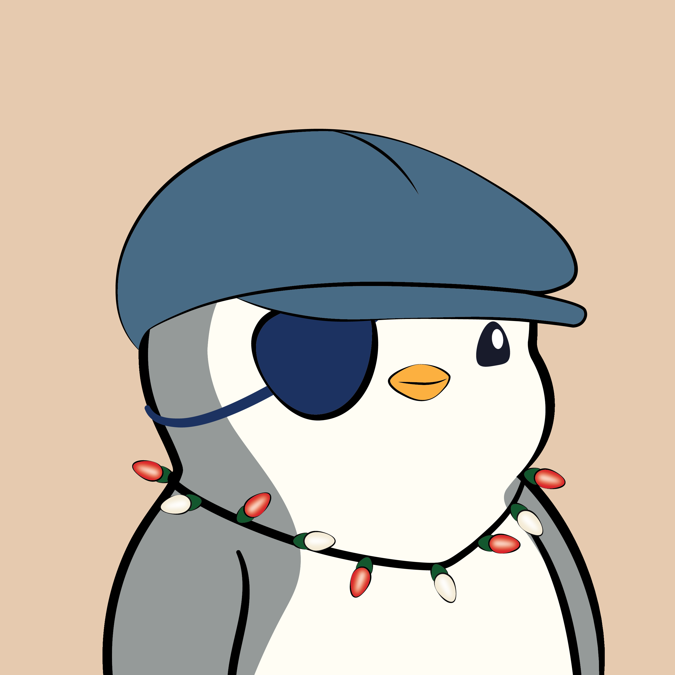 Pudgy Penguins - Pudgy Penguins - Pudgy Penguin #7410 - NFT # 7410