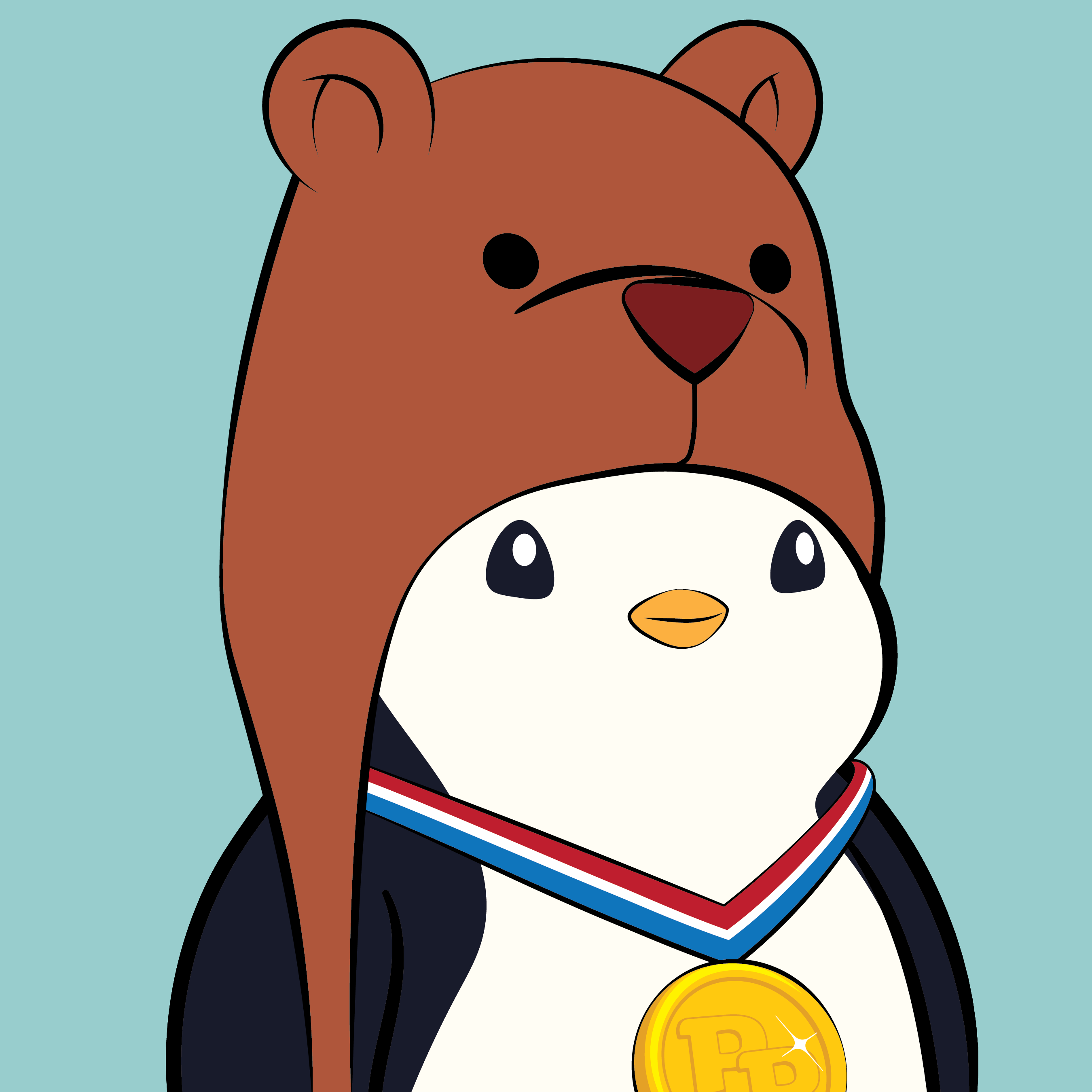 Pudgy Penguins - Pudgy Penguins - Pudgy Penguin #7483 - NFT # 7483